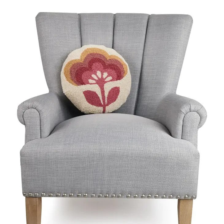 Flower Round Hook Pillow - Image 2
