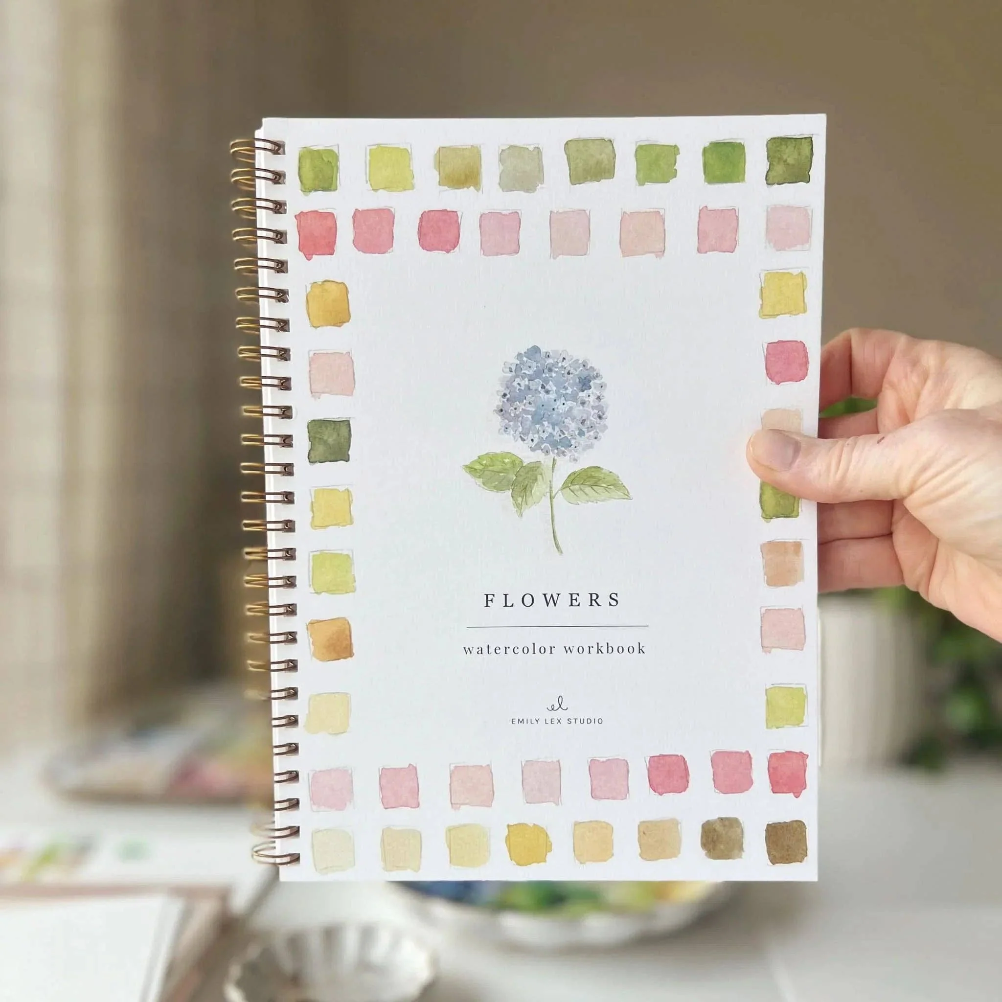 Flowers Watercolor Workbook - Image 7