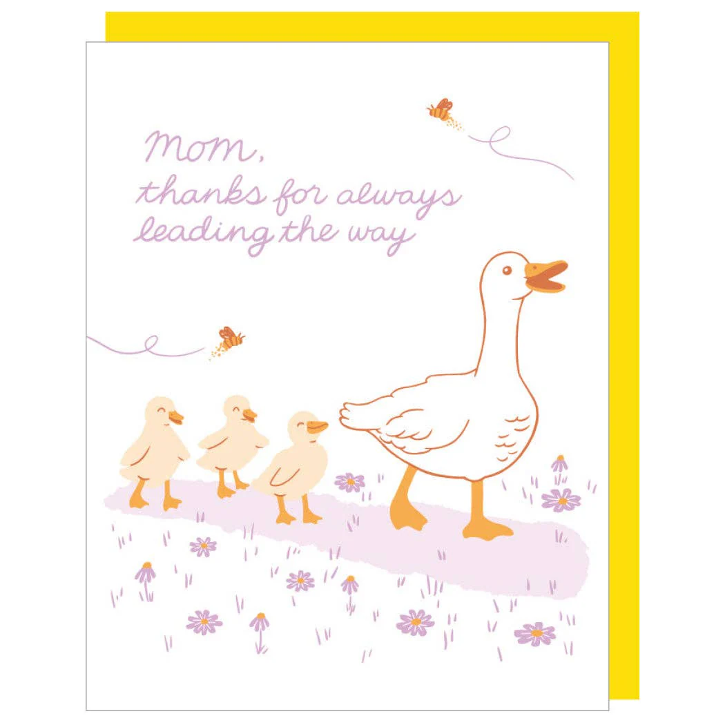 Fluffy Ducklings Mom Card - Image 2