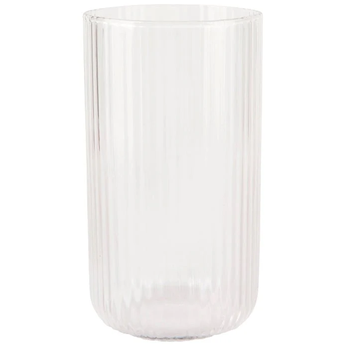 Fluted Glass Tumblers - 17 oz - Image 4