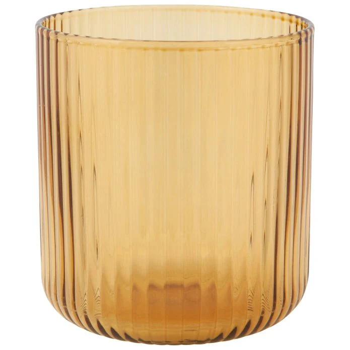 Fluted Glass Tumblers - 12 oz - Image 2