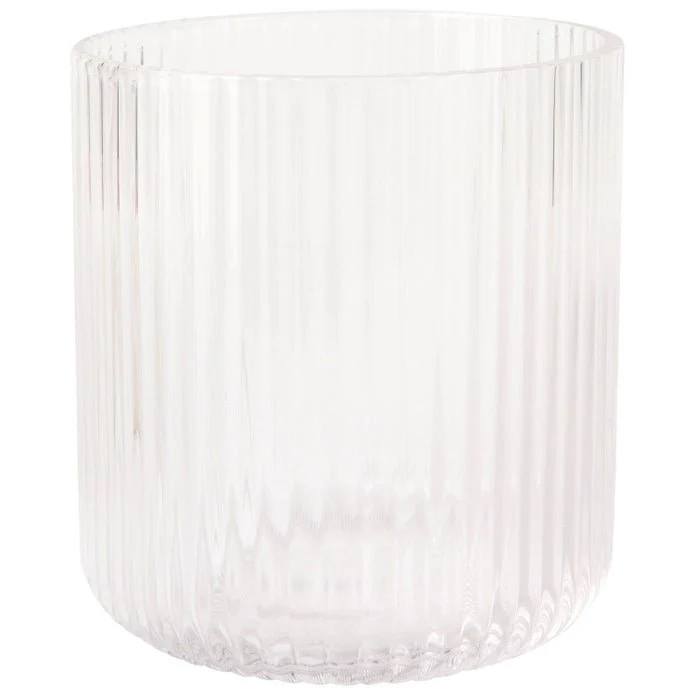 Fluted Glass Tumblers - 12 oz - Image 4