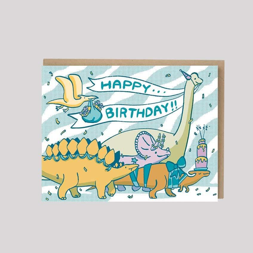 Dino Birthday Card