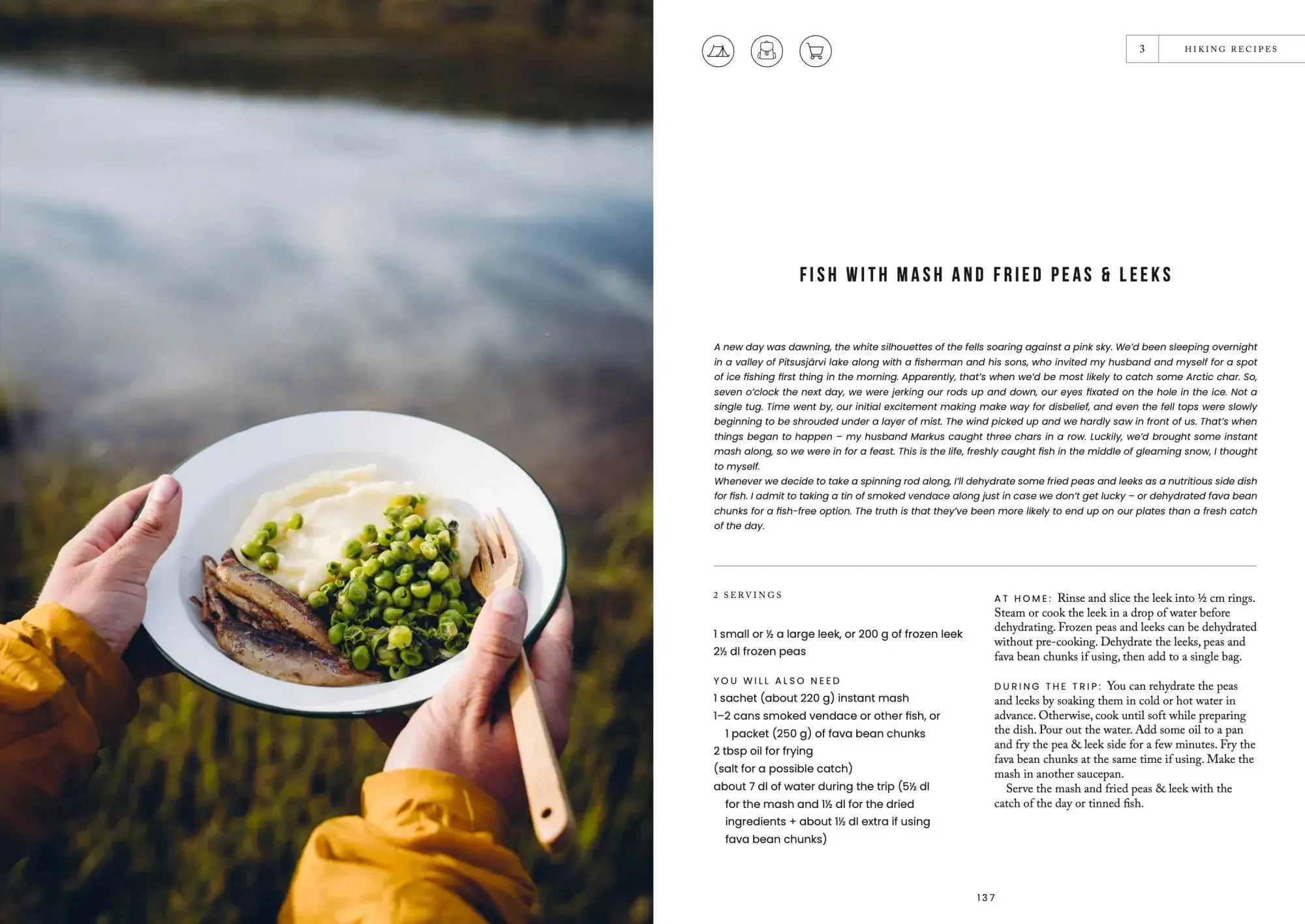 Food In The Woods: Vegetarian Recipes from Easy Snacks to Hiking Meals - Image 2