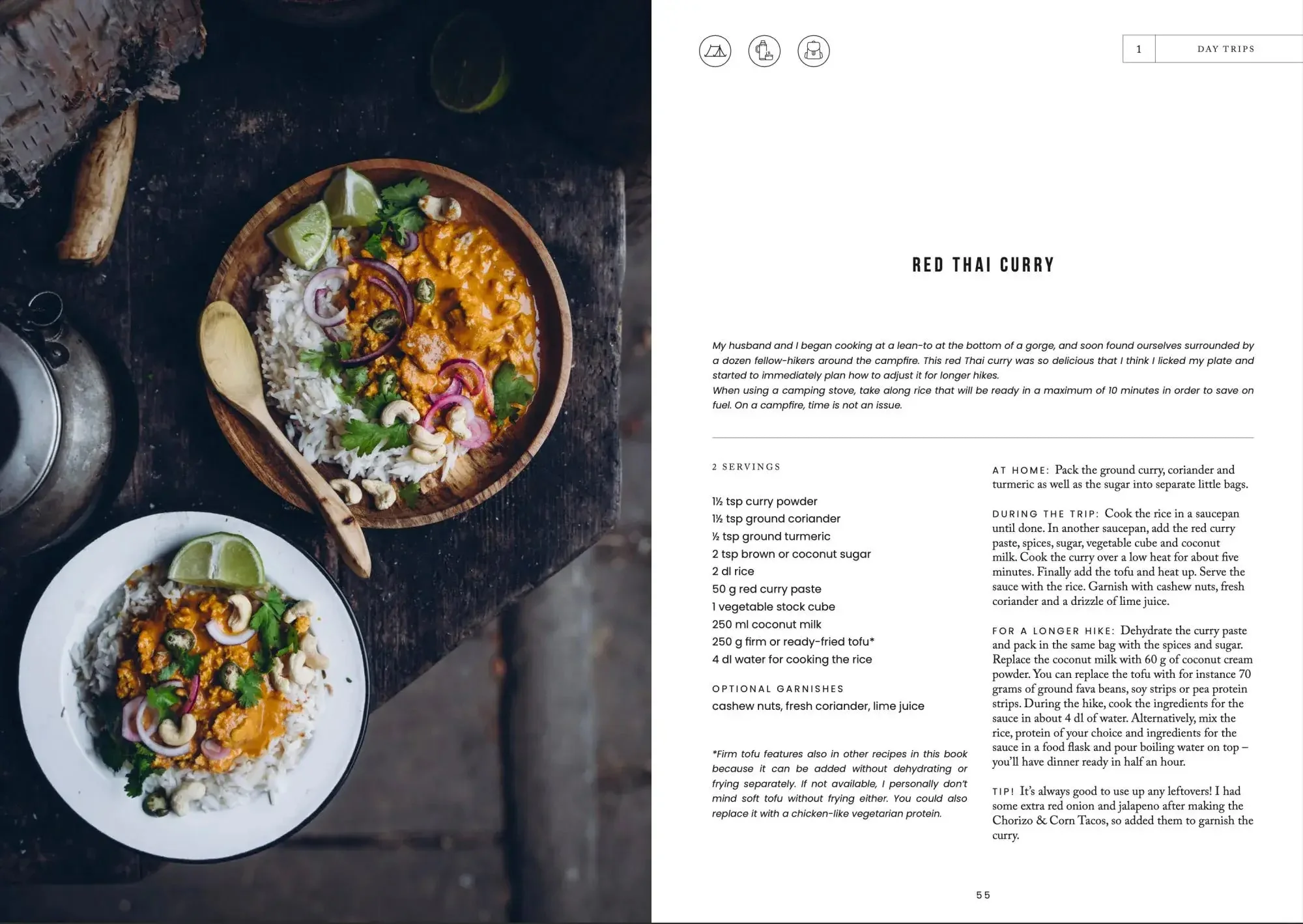 Food In The Woods: Vegetarian Recipes from Easy Snacks to Hiking Meals - Image 5