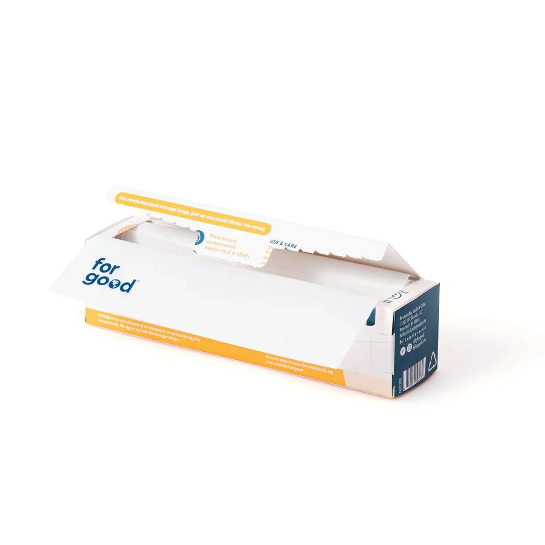 For Good Compostable Zipper Snack Bags - Image 2