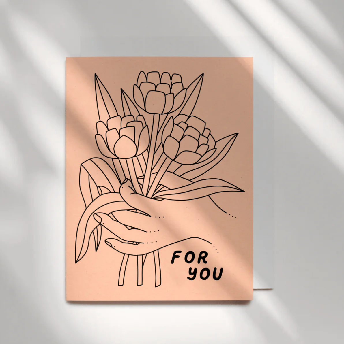 For You Flowers Card - Image 2