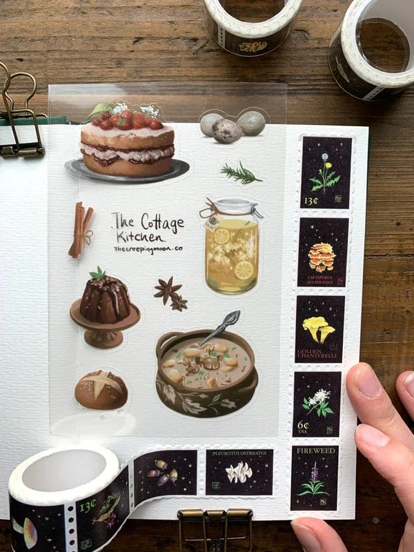 Foraging Stamp Washi Tape - Image 2