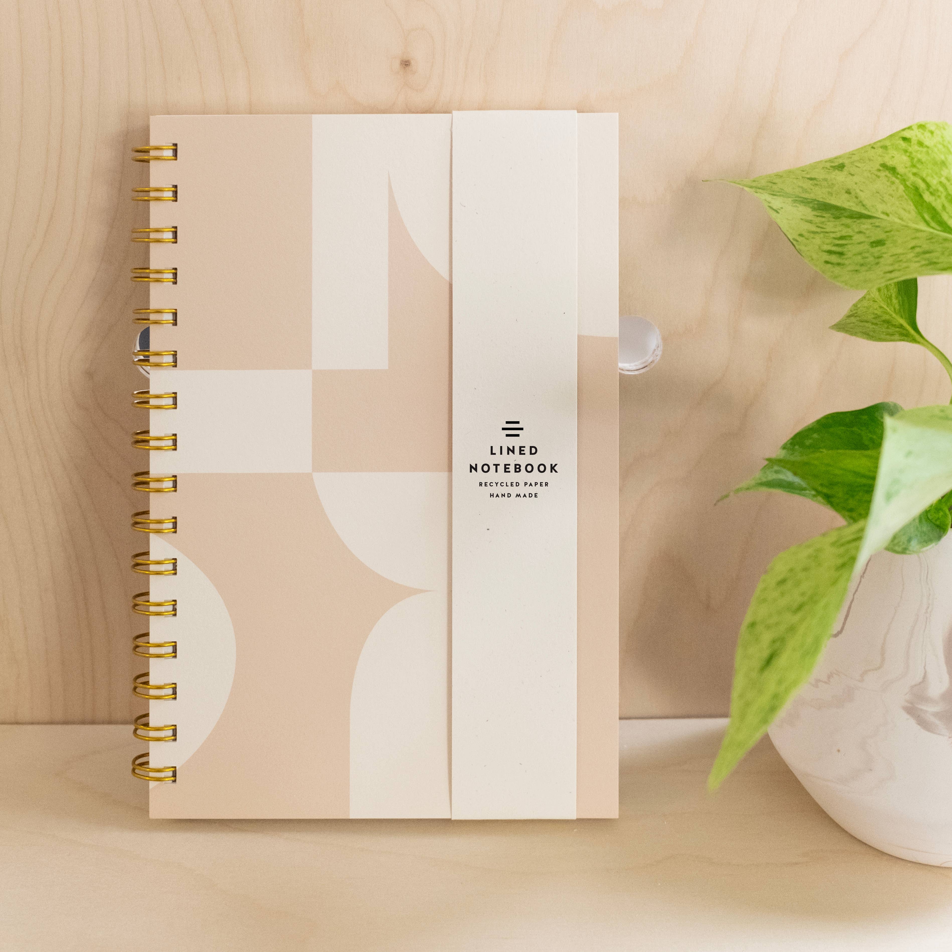 Form Geometry Lined Notebook - Image 4