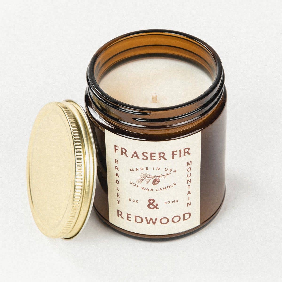 Fraser Fir & Redwood Candle - Image 4