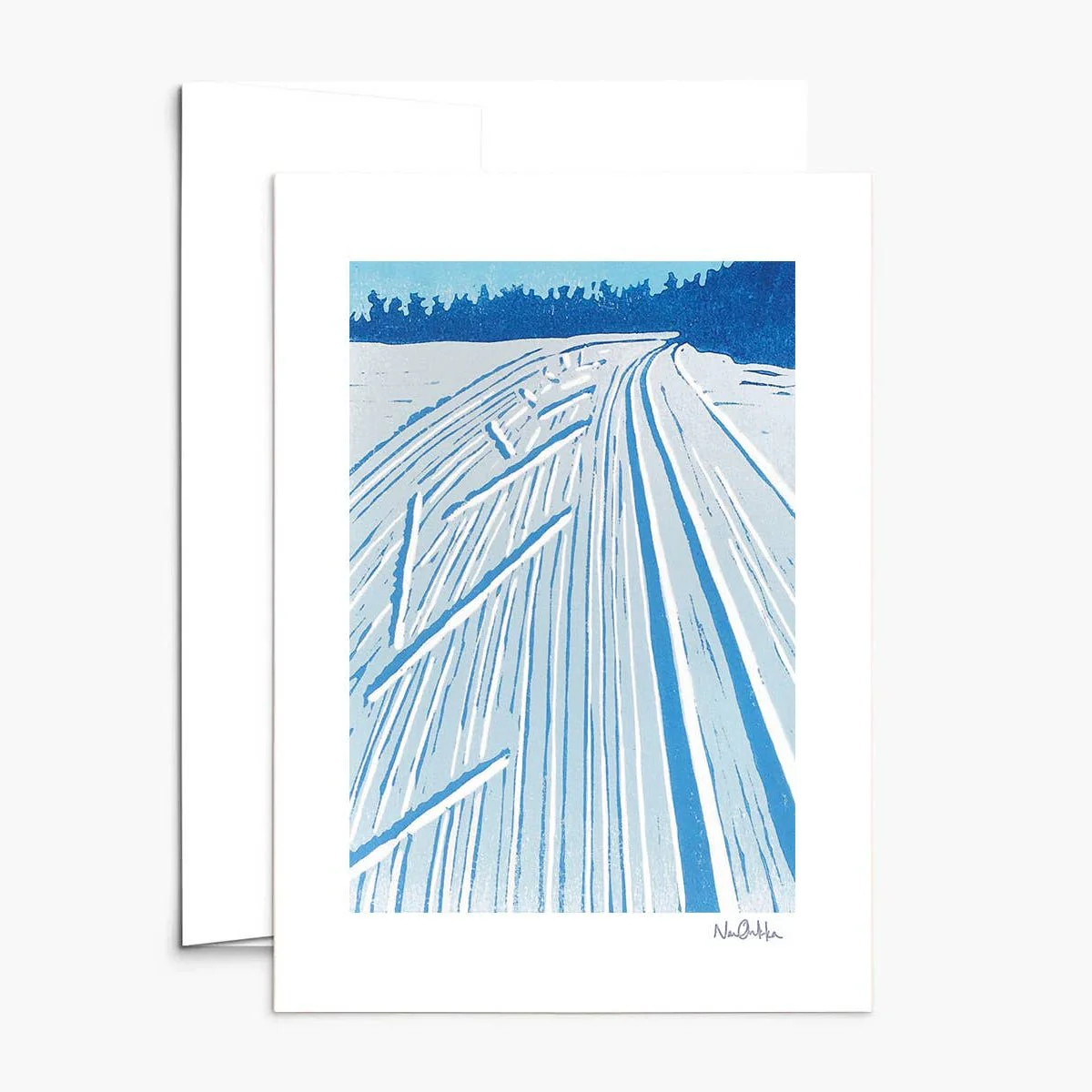 Fresh Tracks Winter Card - Image 3