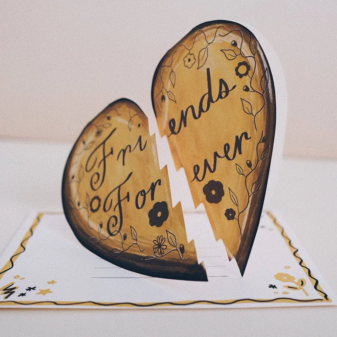 Friends Forever Heart Card - Image 2