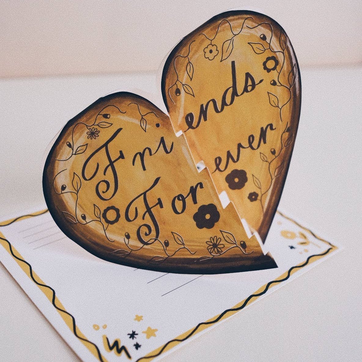 Friends Forever Heart Card - Image 4