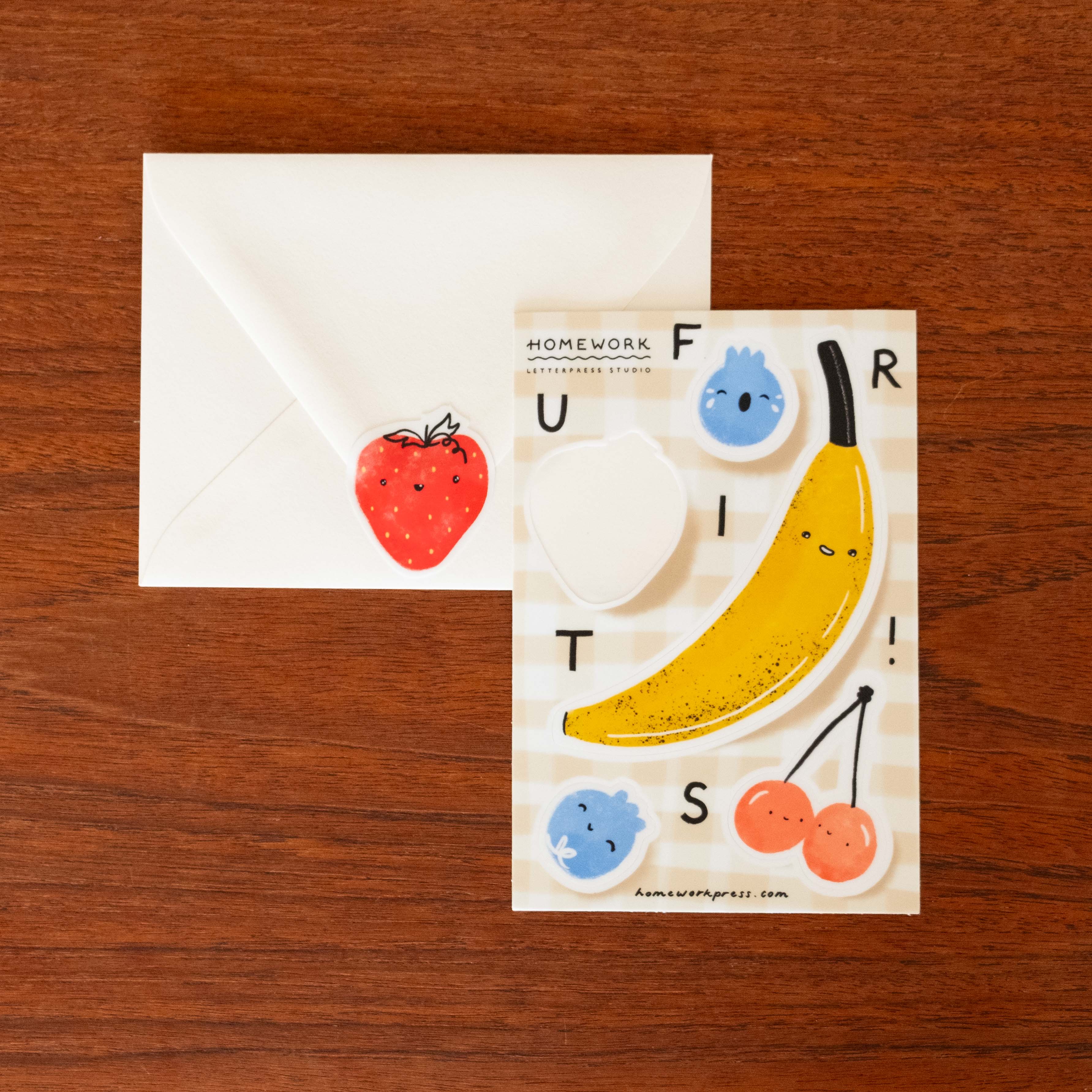 Fruits Sticker Sheet - Image 2