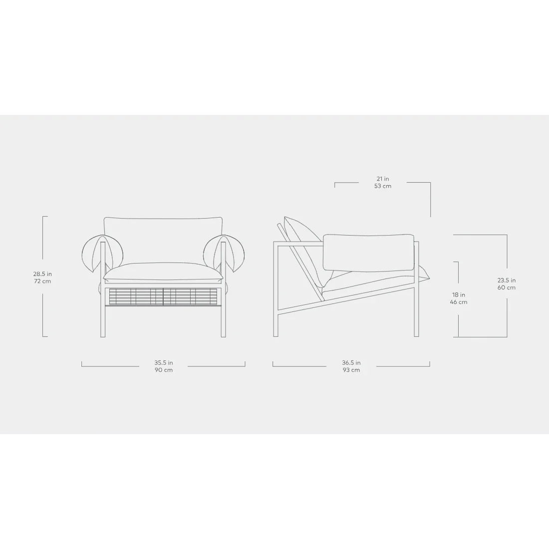 Fulton Lounge Chair - Image 15