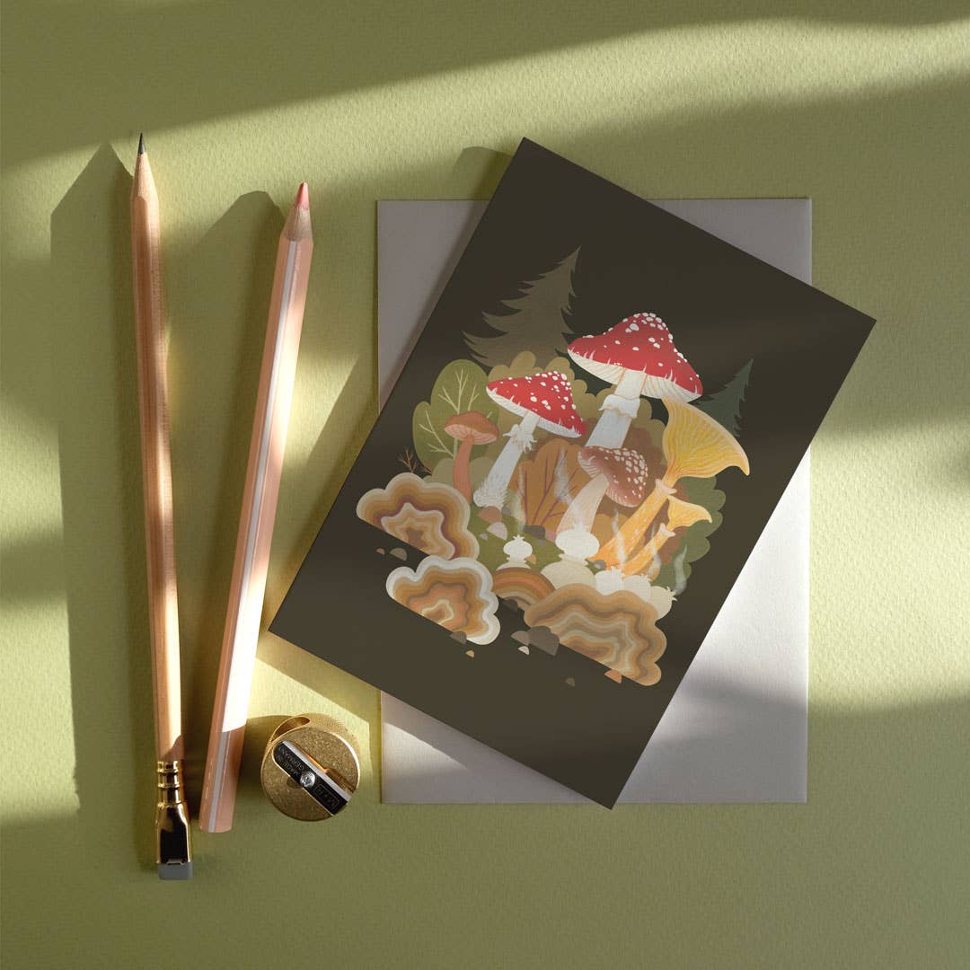 Fungi Forest Greeting Card - Image 2