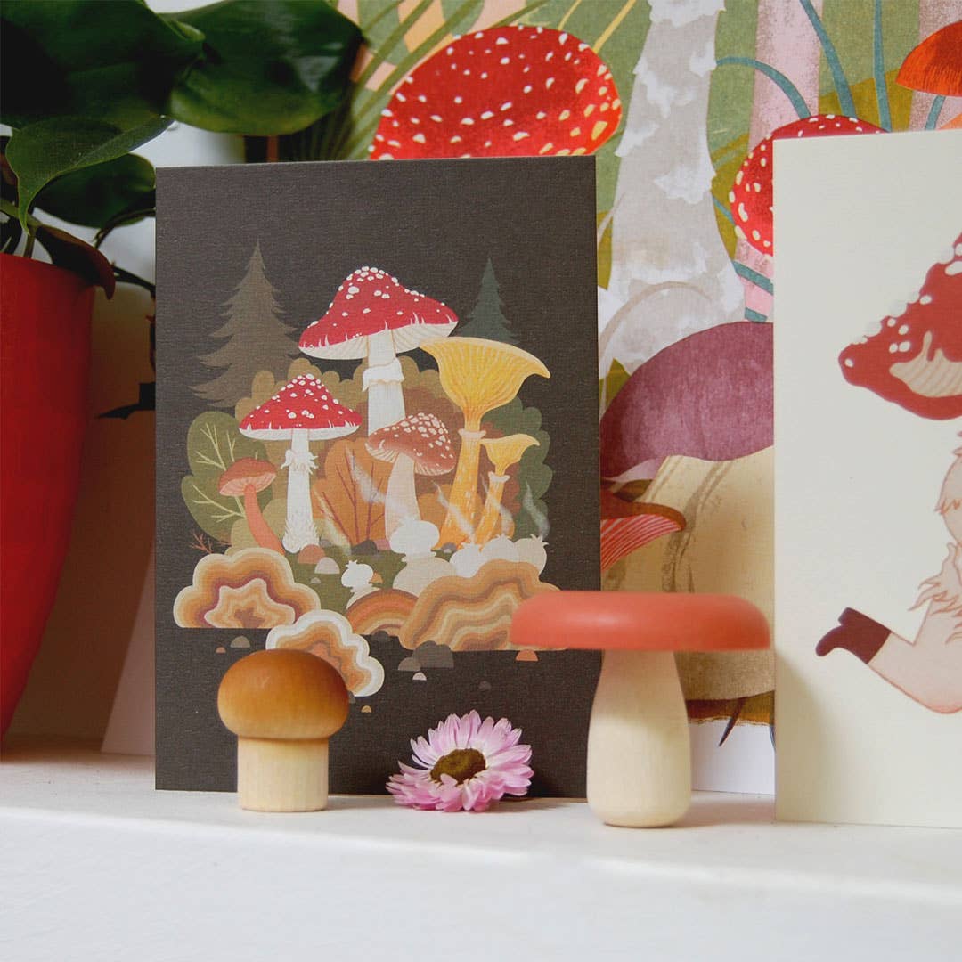 Fungi Forest Greeting Card - Image 3