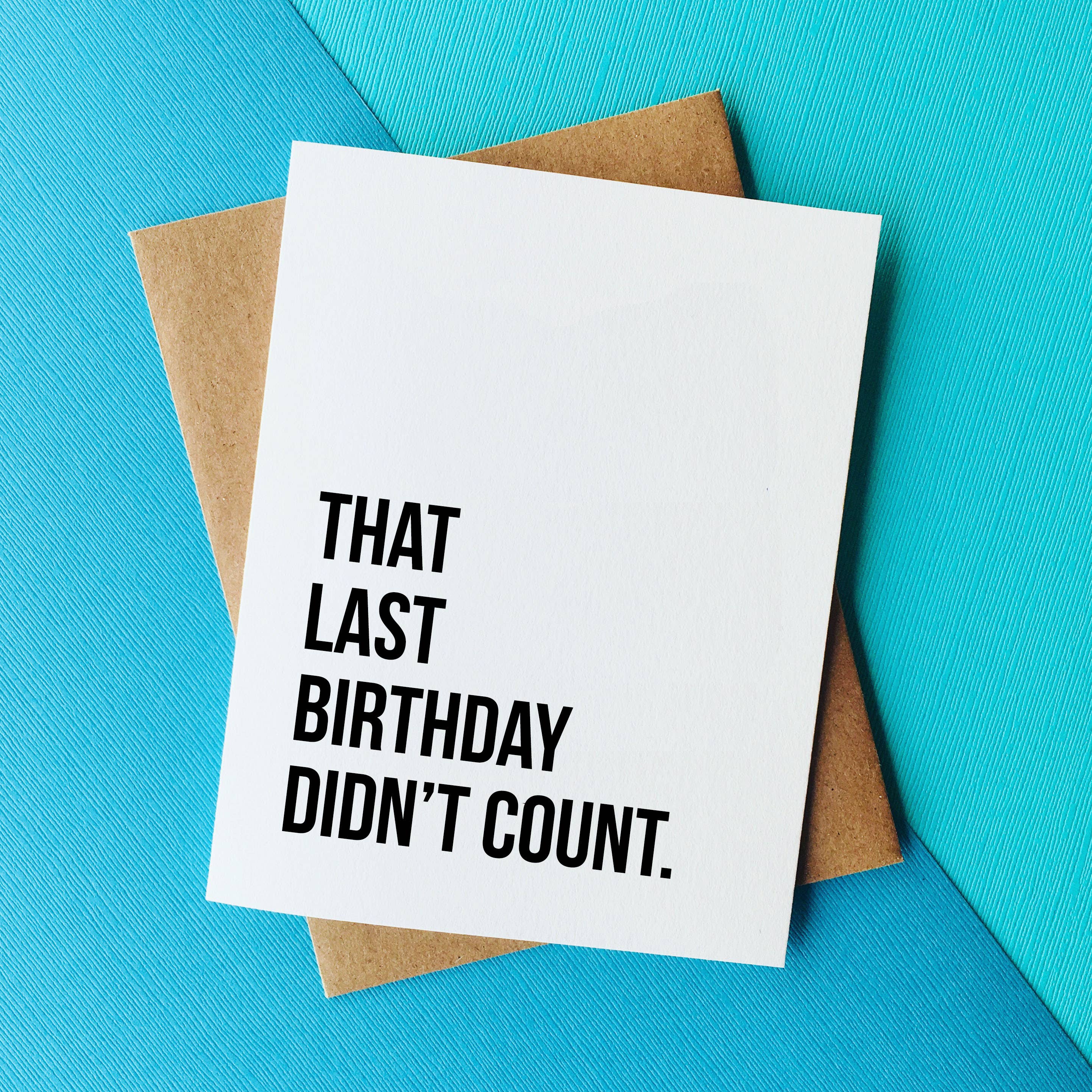 Post Pandemic Birthday Card