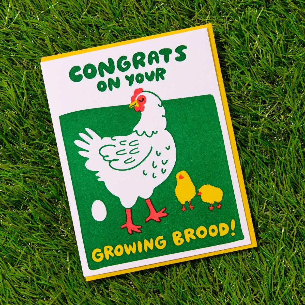Growing Brood Hen Baby Card - Image 2