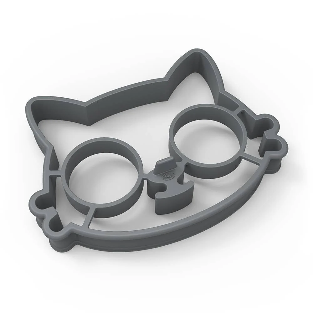 Funny Side Up Fried Egg Mold: Cat - Image 2