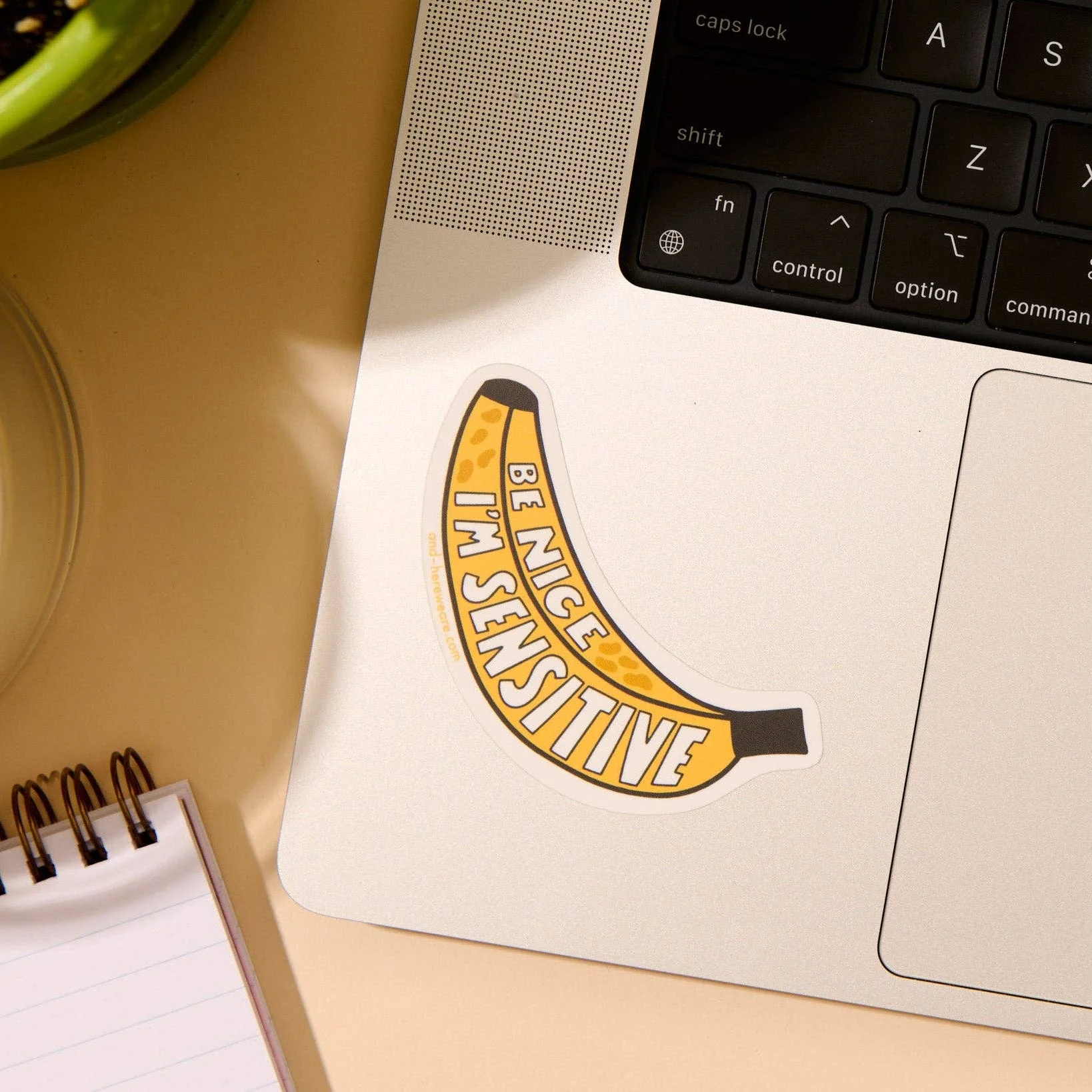 I'm Sensitive Banana Sticker - Image 2