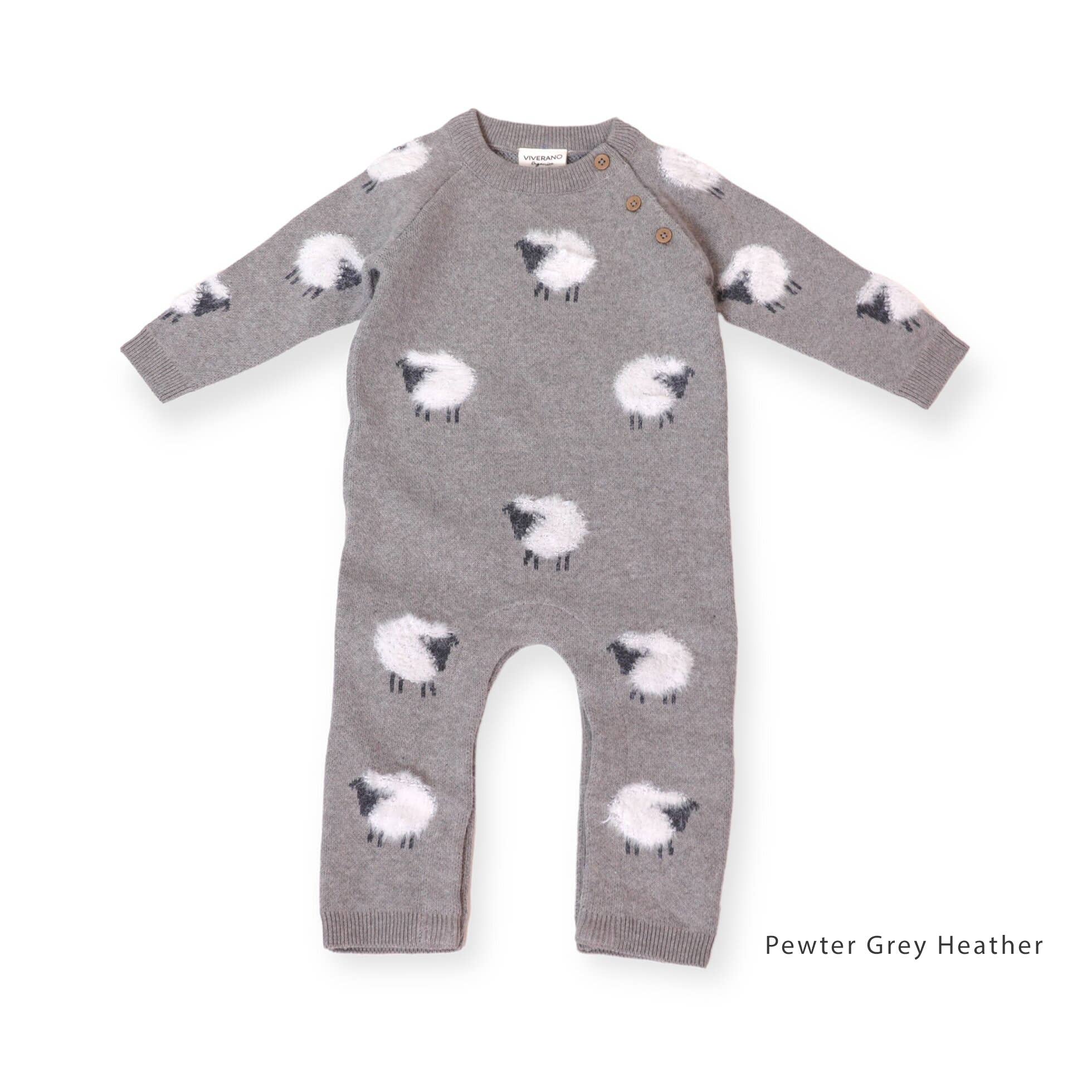 Furry Sheep Sweater Knit Jumpsuit - Image 3