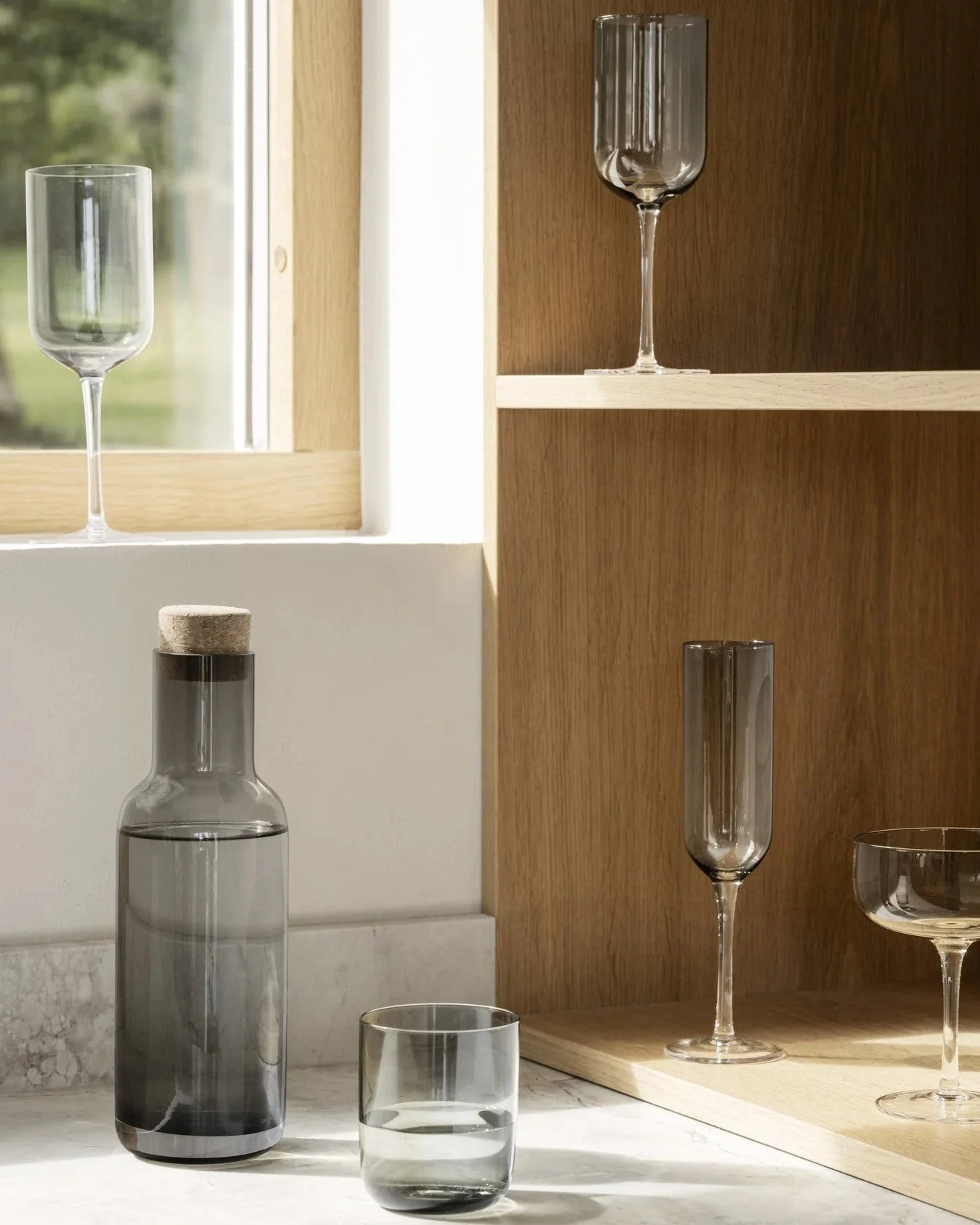 FUUMI Crystal Tumbler Glasses, Set of 4 - Image 5