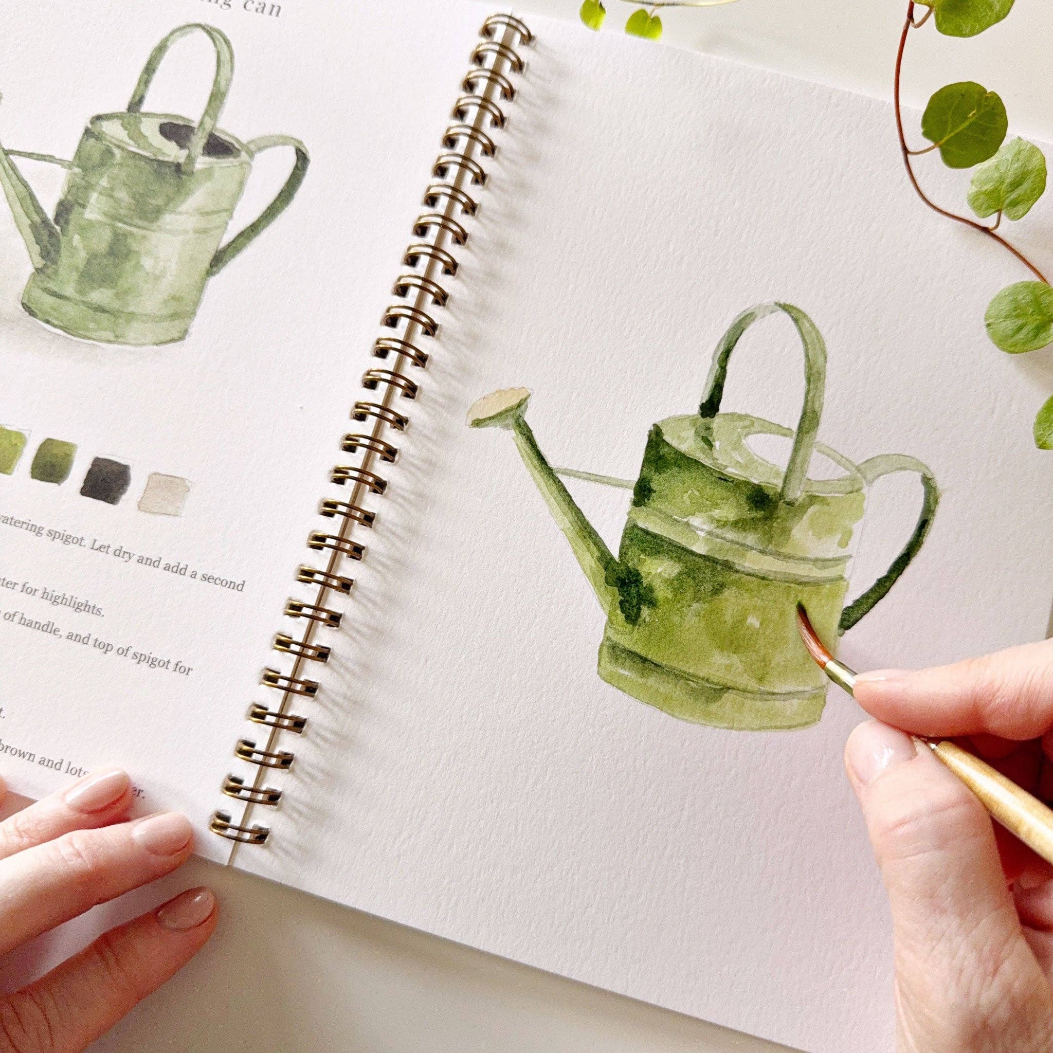 Garden Watercolor Workbook - Image 9