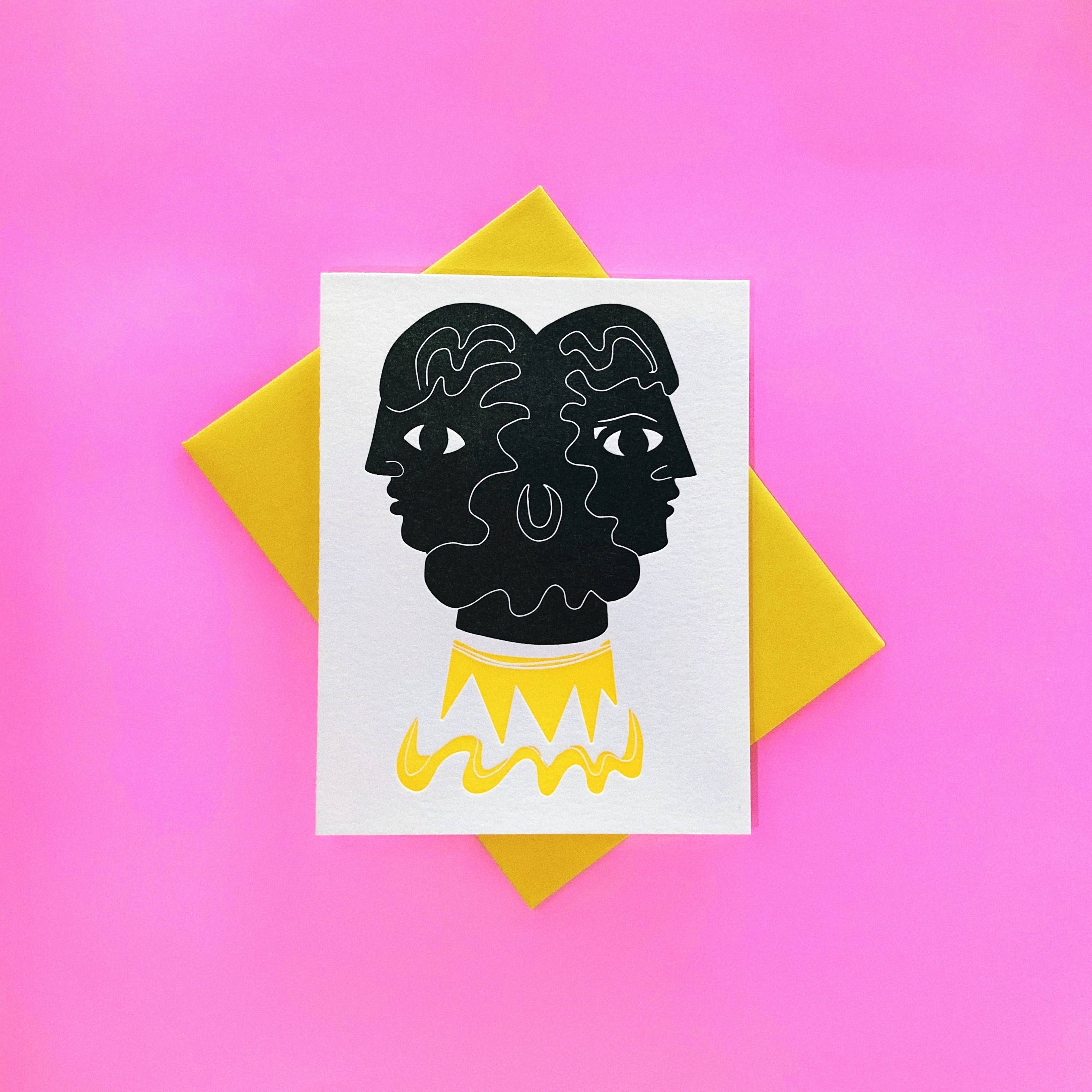 Zodiac Gemini Birthday Card - Image 2