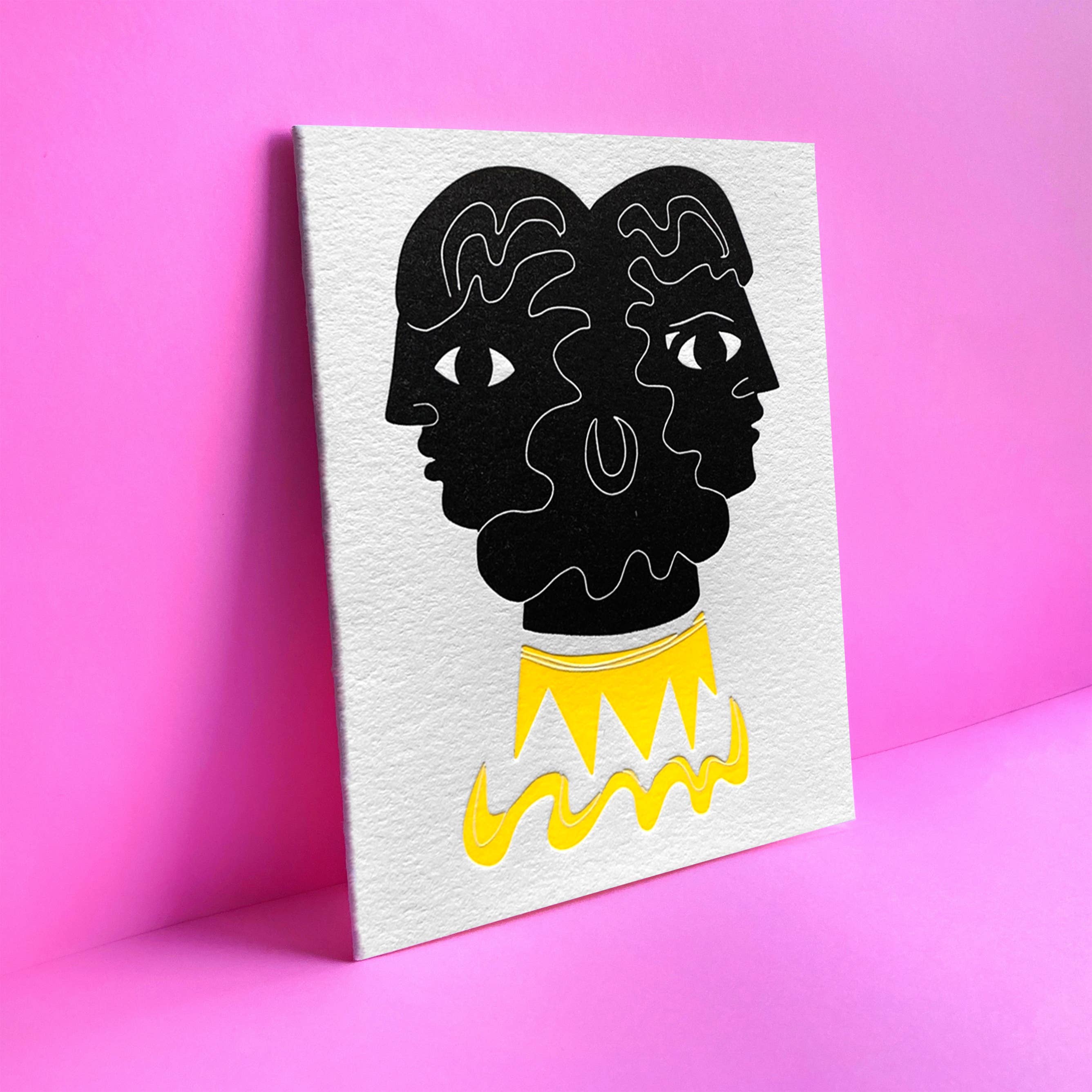 Zodiac Gemini Birthday Card - Image 3