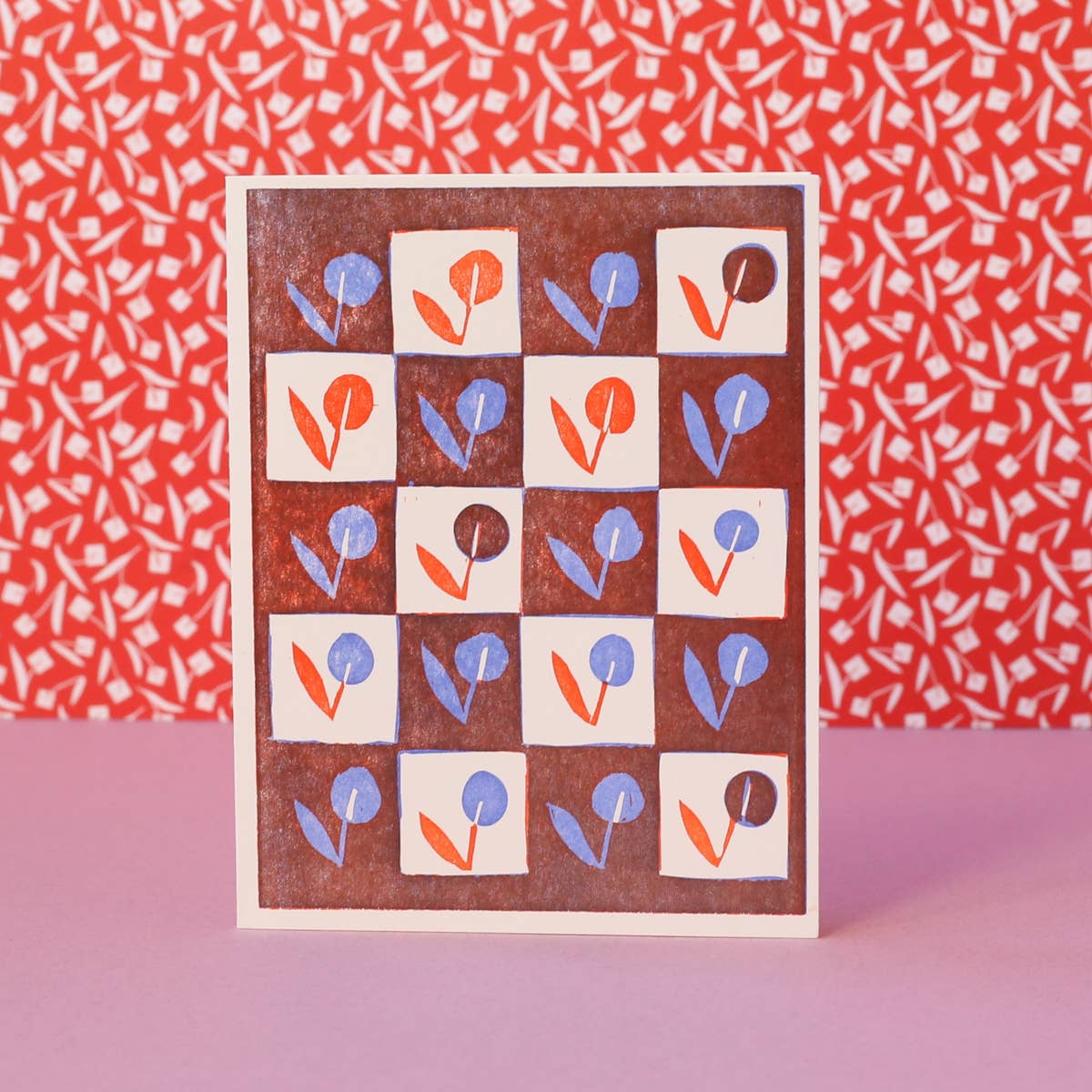 Geoflorals Letterpress Cards Set - Image 3