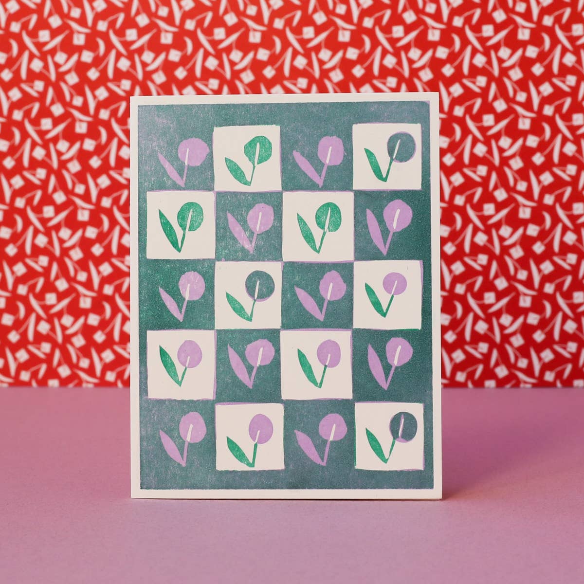 Geoflorals Letterpress Cards Set - Image 4