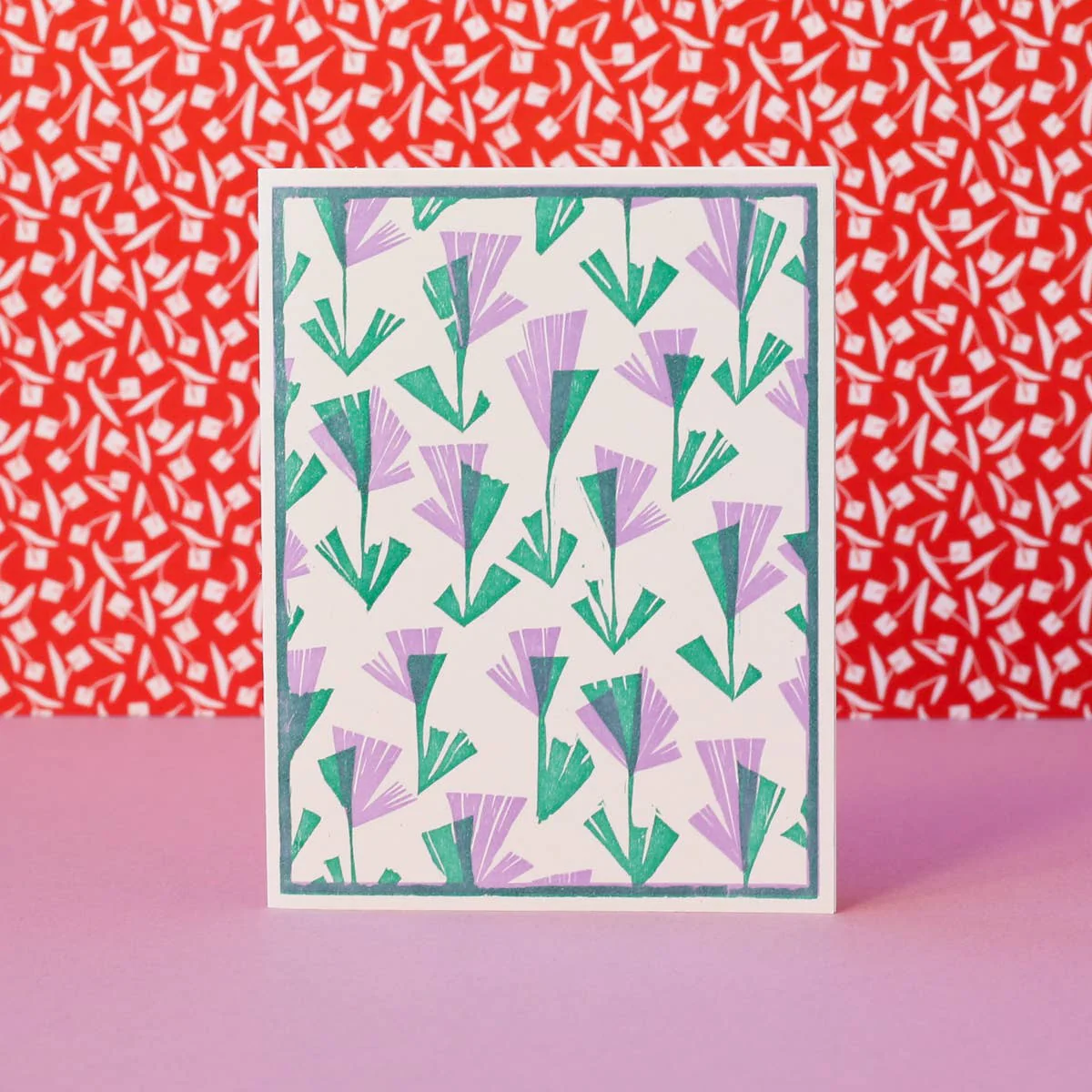 Geoflorals Letterpress Cards Set - Image 8