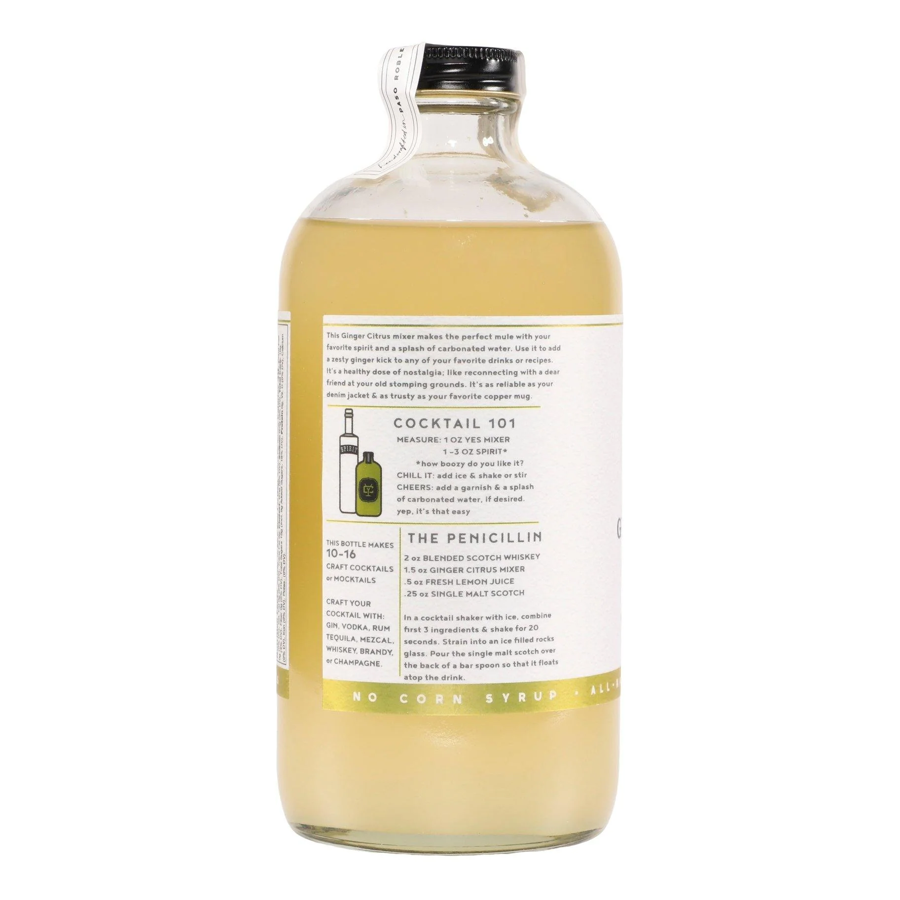 Ginger Citrus Cocktail Mixer - Image 2