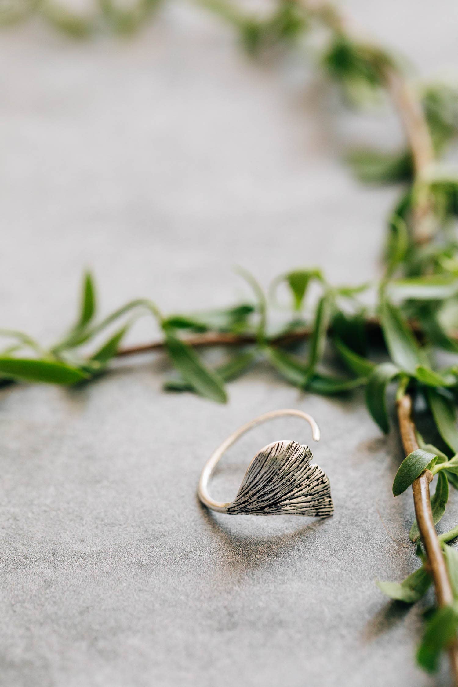 Ginkgo Leaf Ring - Image 3