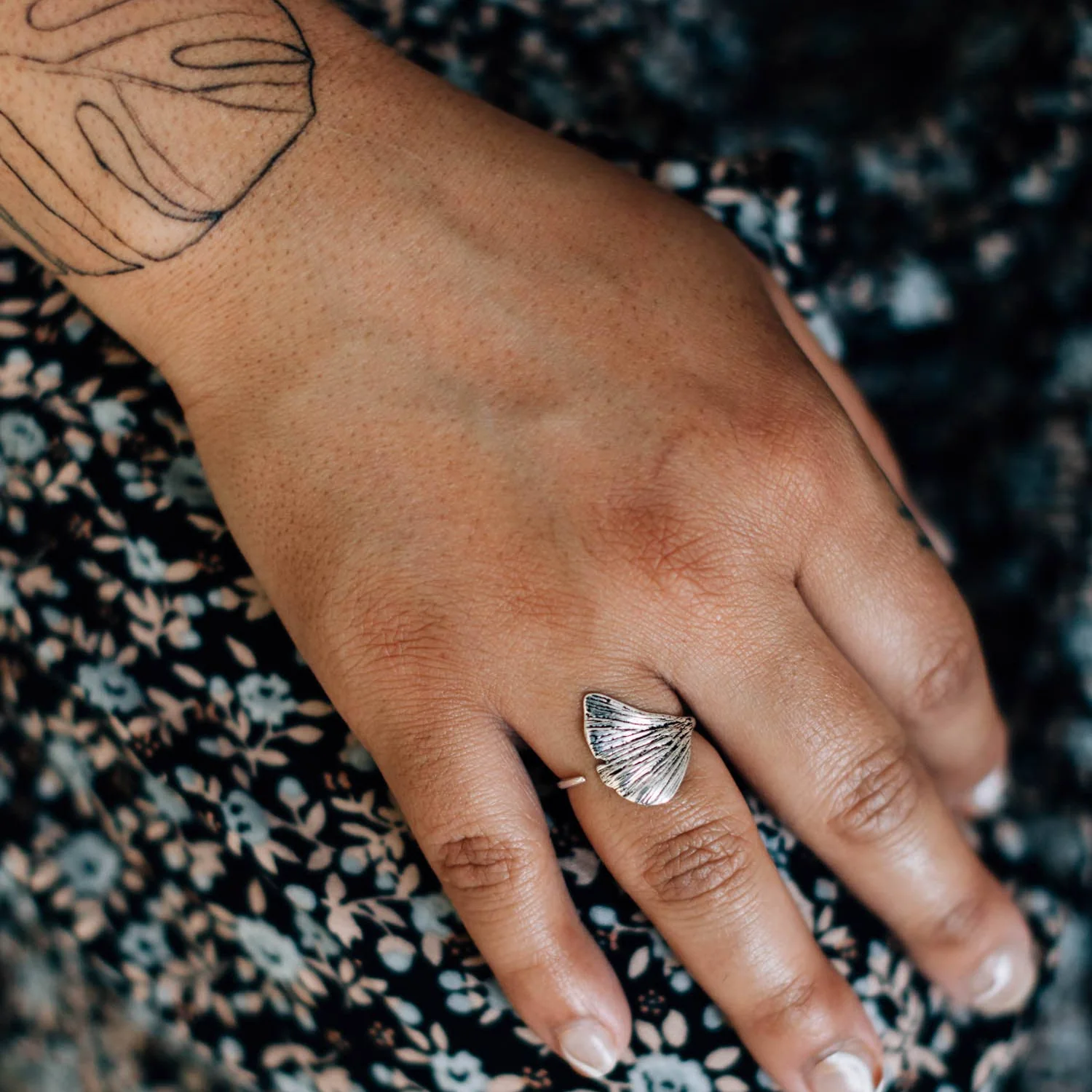 Ginkgo Leaf Ring - Image 4