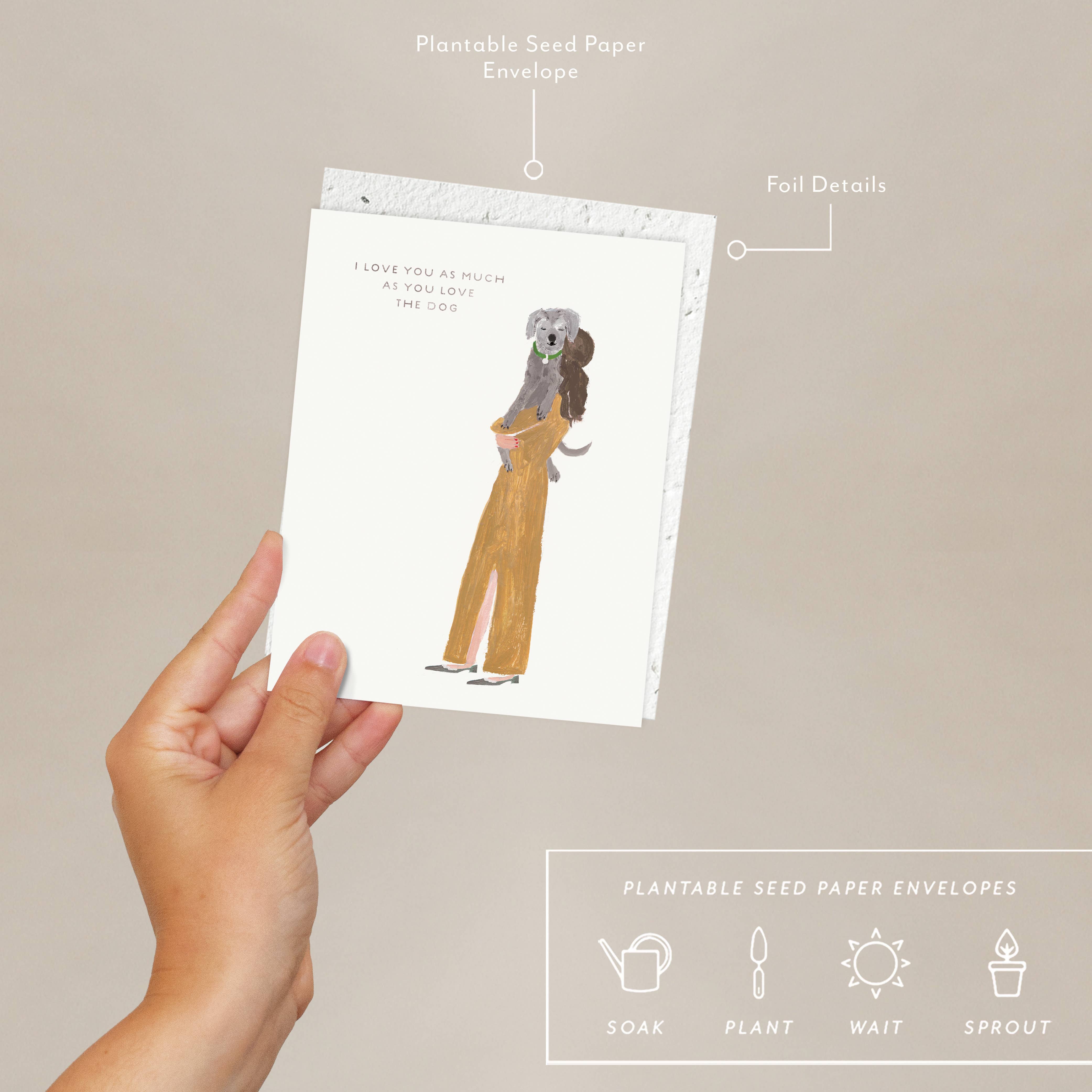 As Much as You Love the Dog Card - Image 3
