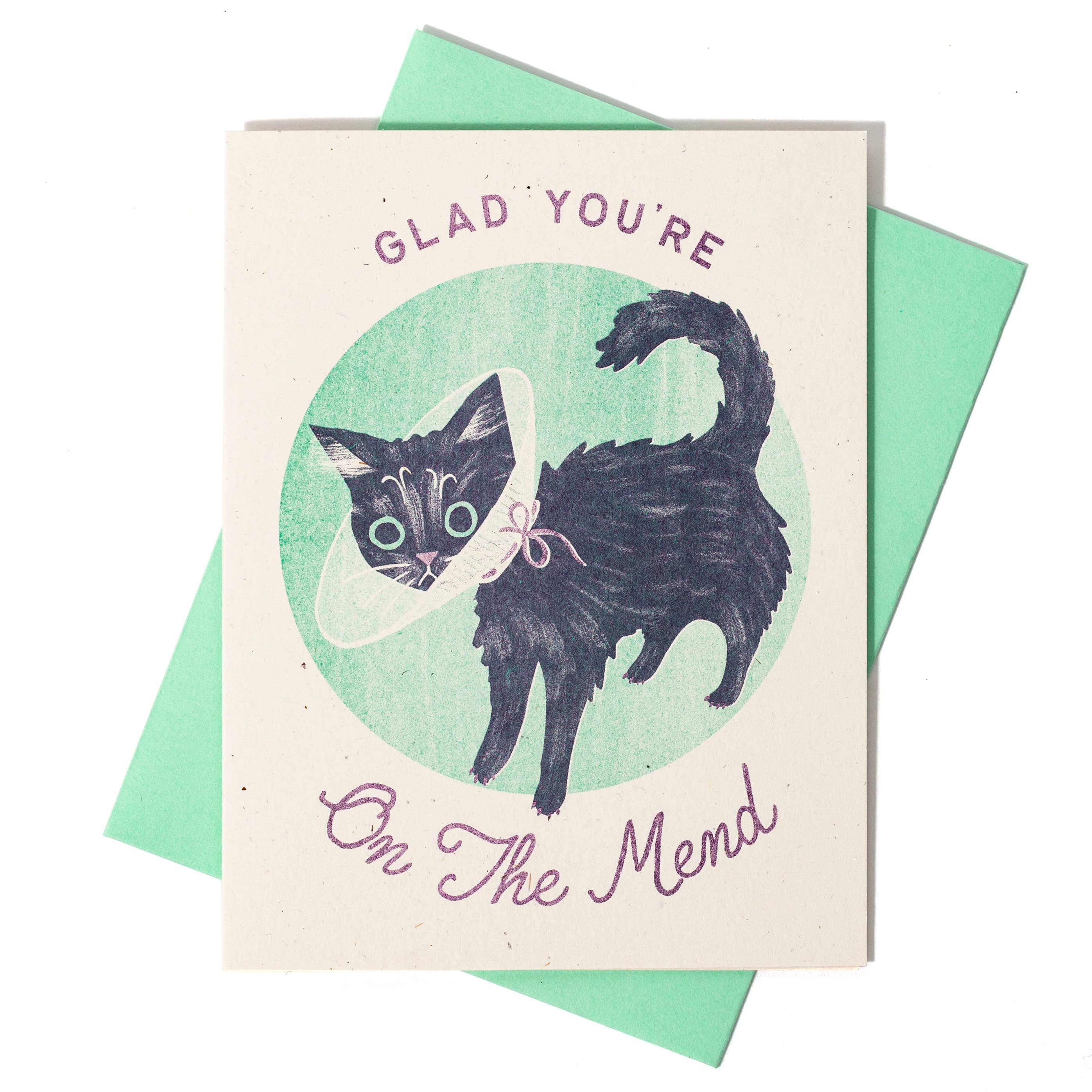On The Mend Get Well Card - Image 3