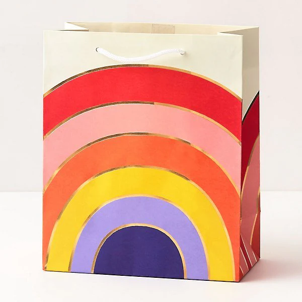 Gold Foil Rainbow Gift Bags - Image 2