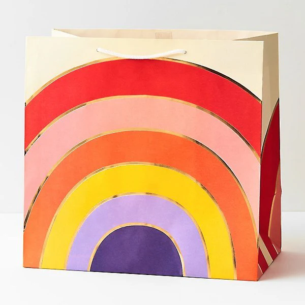 Gold Foil Rainbow Gift Bags - Image 3