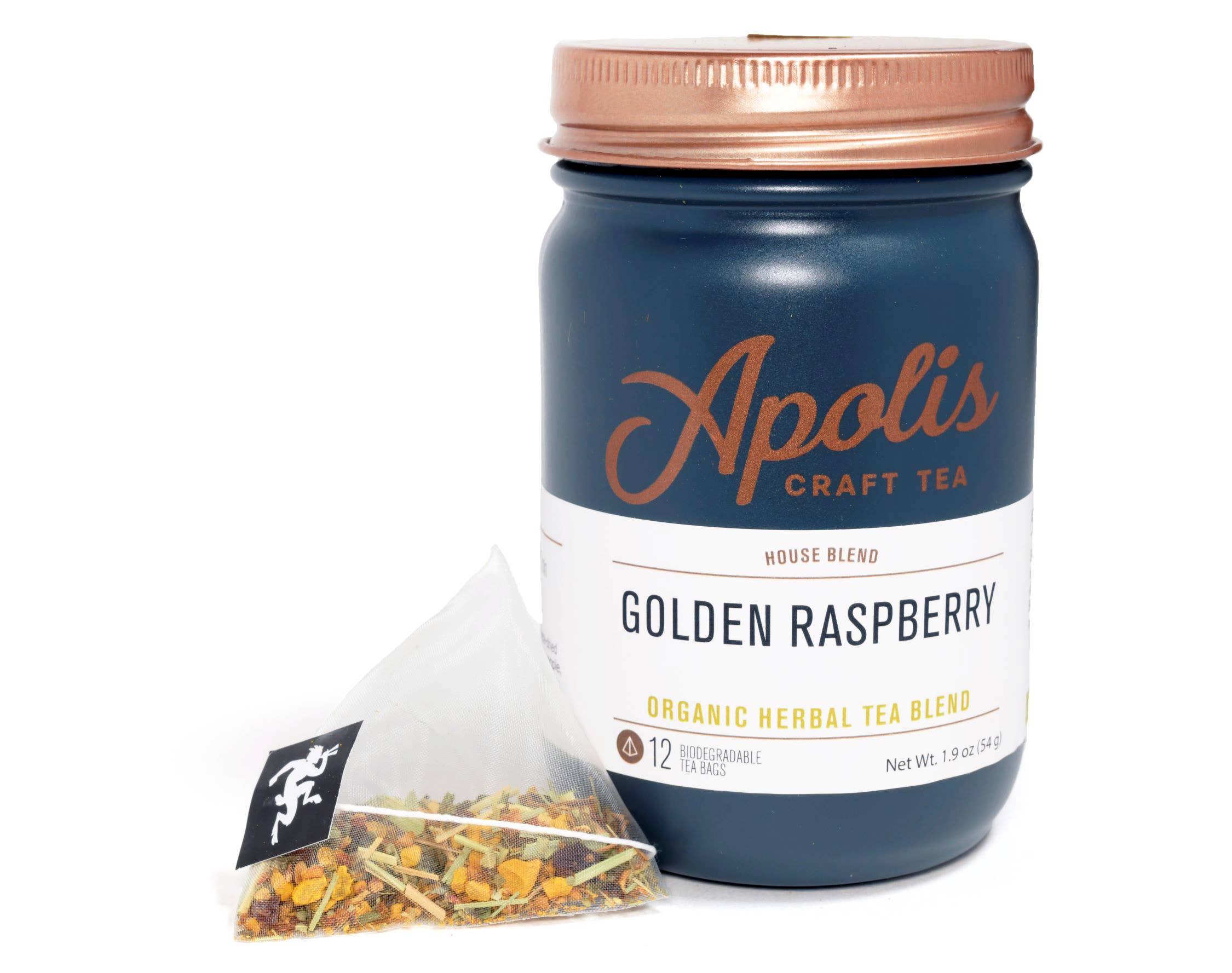 Golden Raspberry Herbal Tea - Image 2