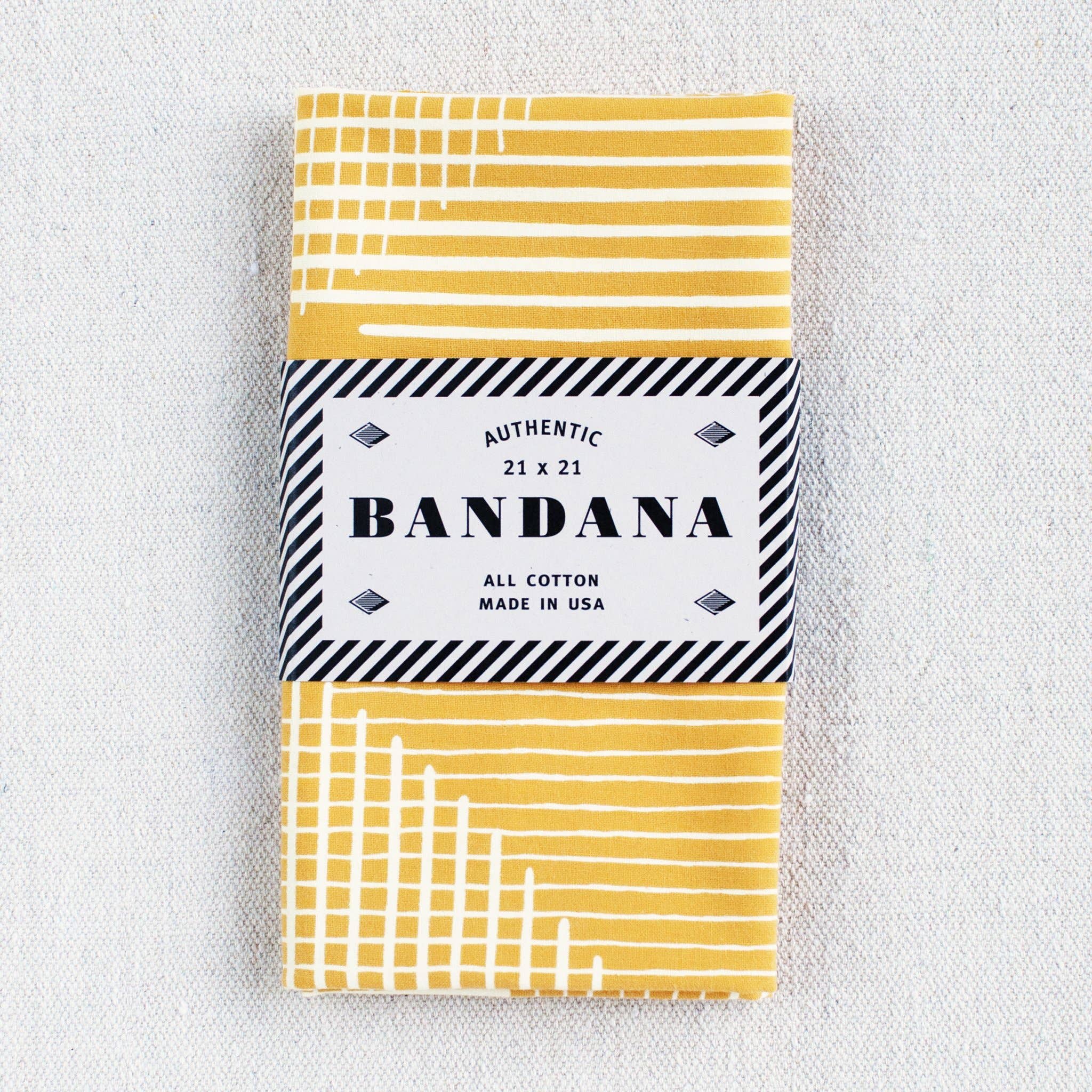 Golden Yellow Hills Bandana - Image 3