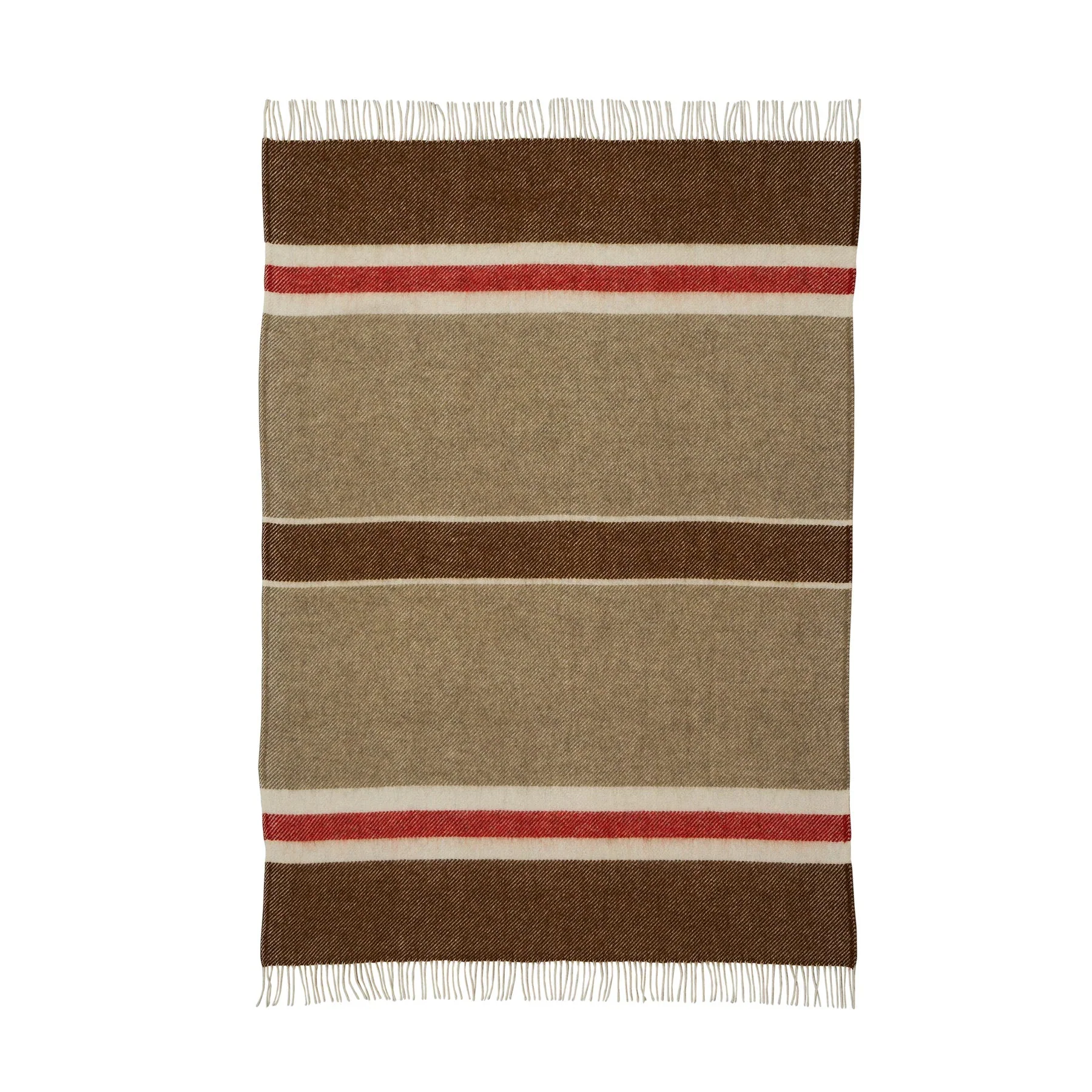 Gotland Stripe Wool Throw - Image 2