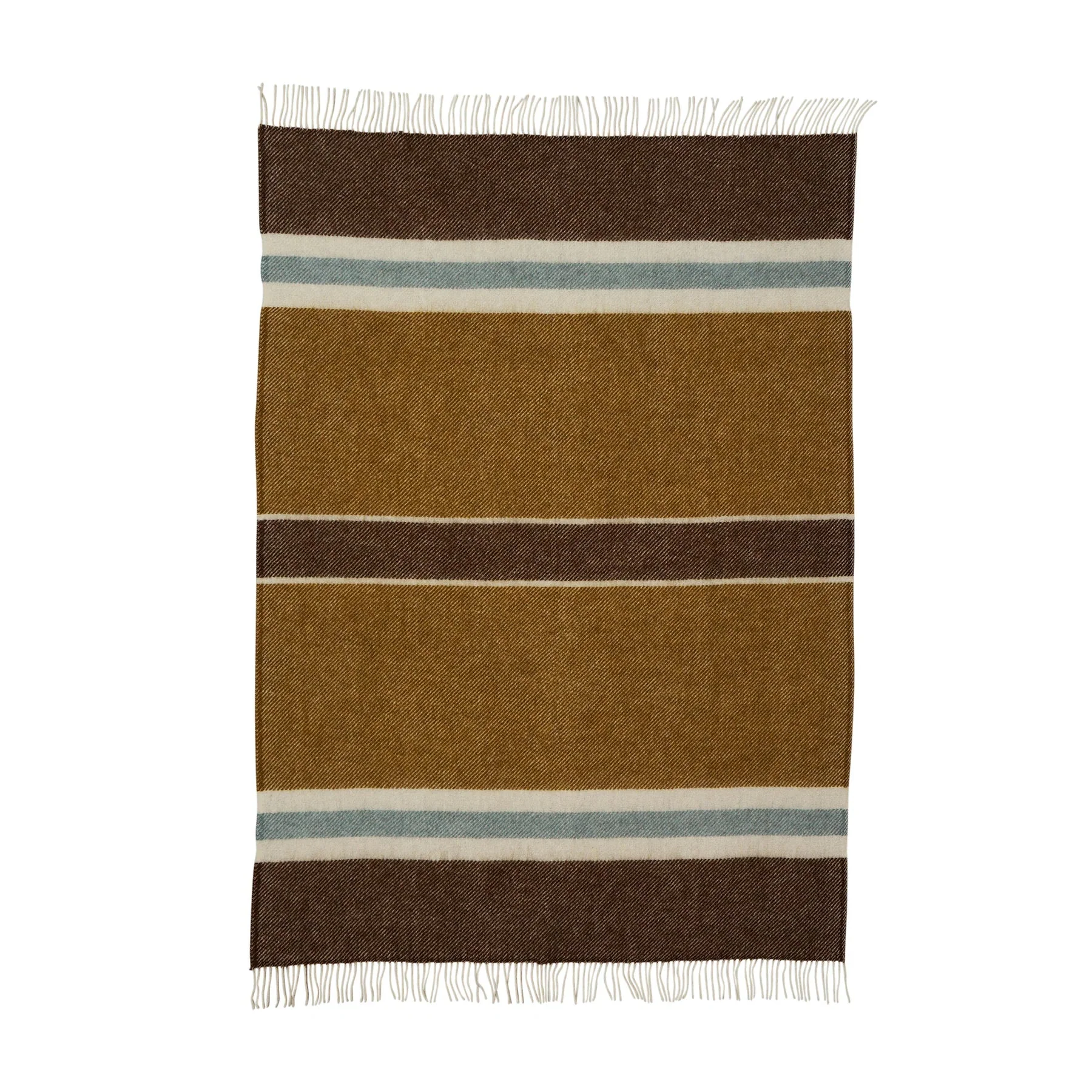 Gotland Stripe Wool Throw - Image 3