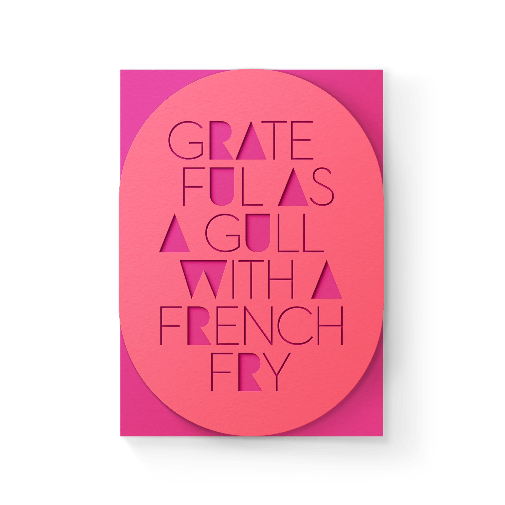 Grateful Gull Card