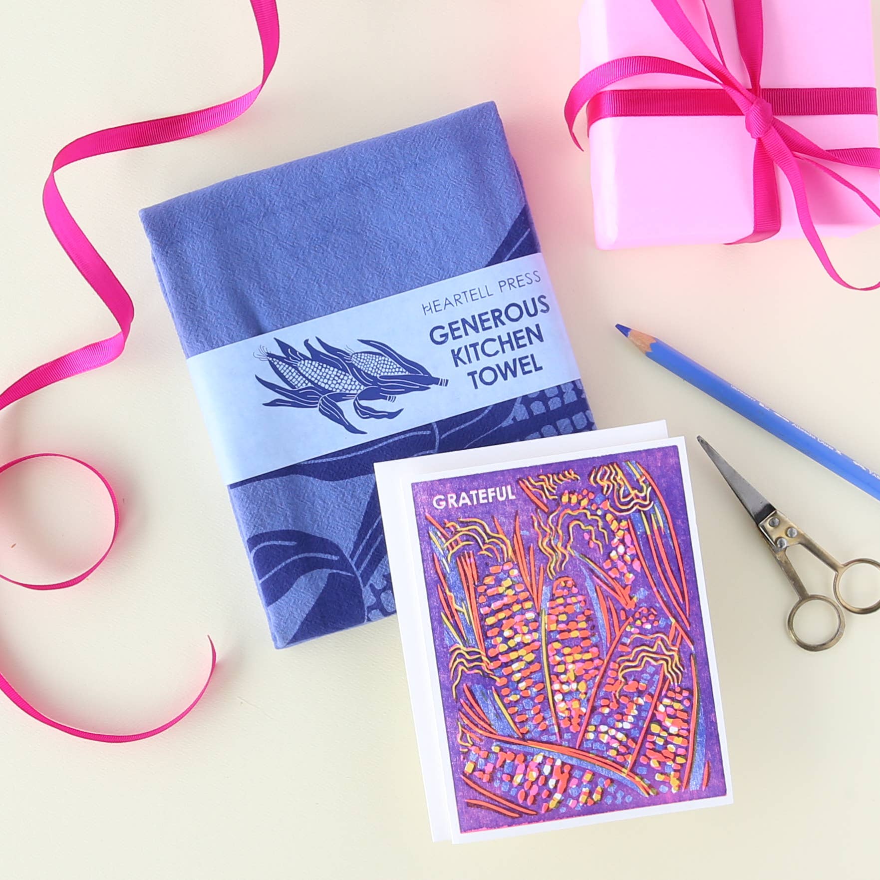 Grateful Rainbow Corn Card - Image 5