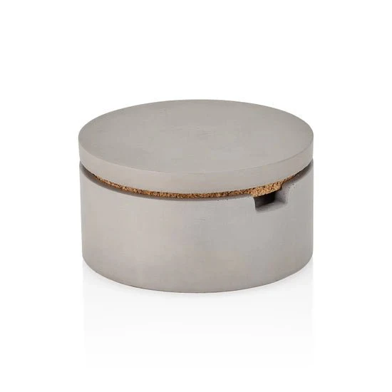 Salt Cellar with Spoon: Grey - Image 2