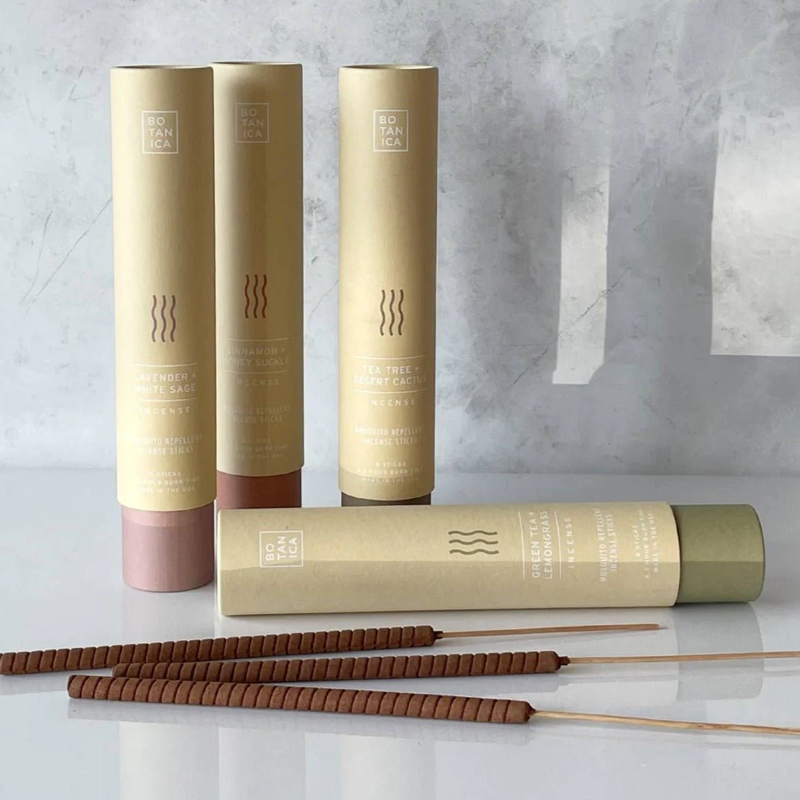 Green Tea + Lemongrass Outdoor Incense - Image 2