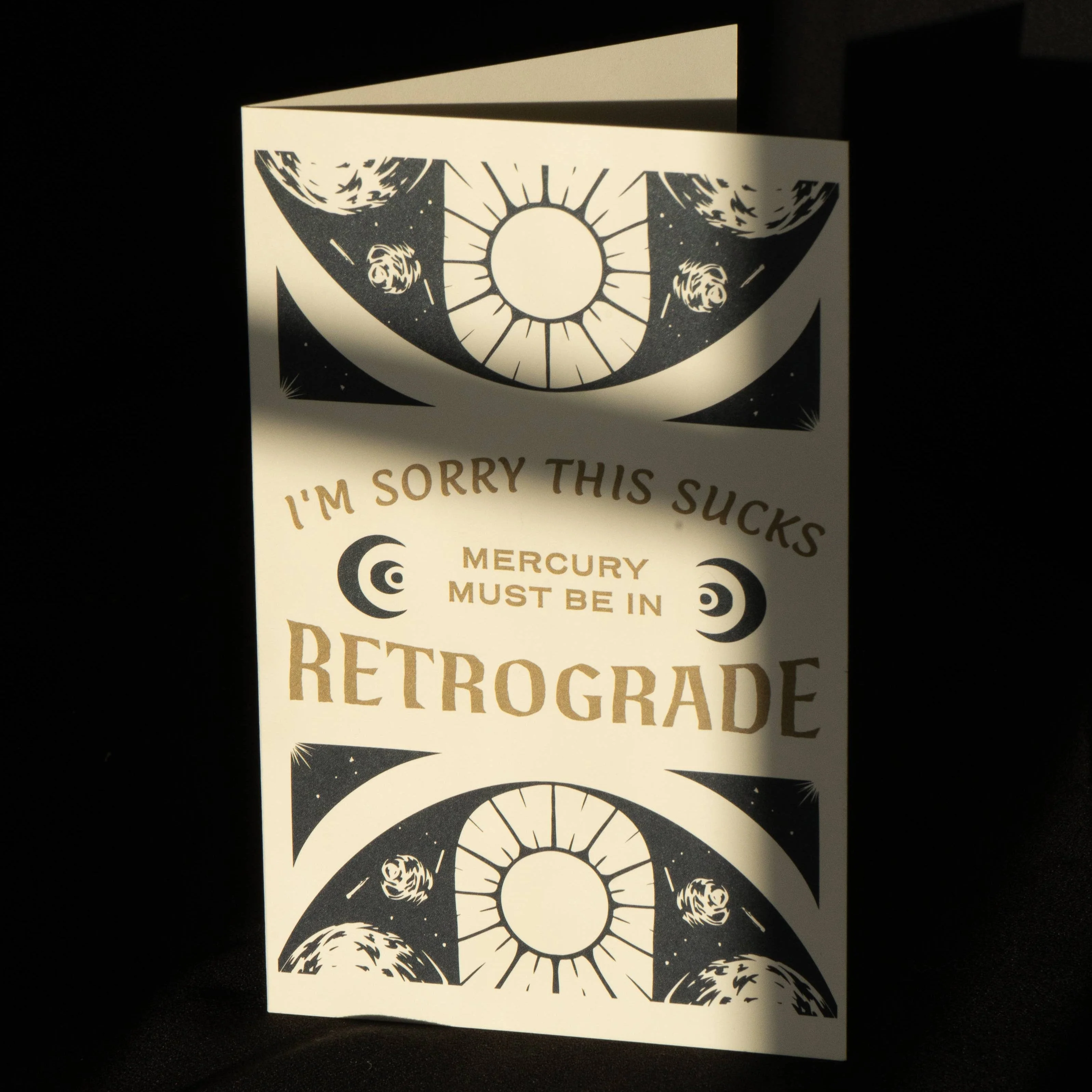 Mercury in Retrograde Sorry Card - Image 2