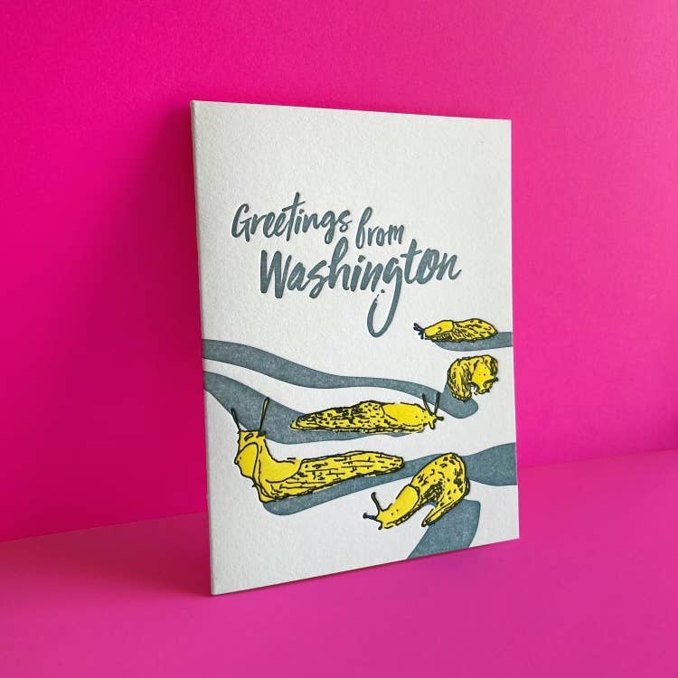 Greetings from Washington Slugs Card - Image 3